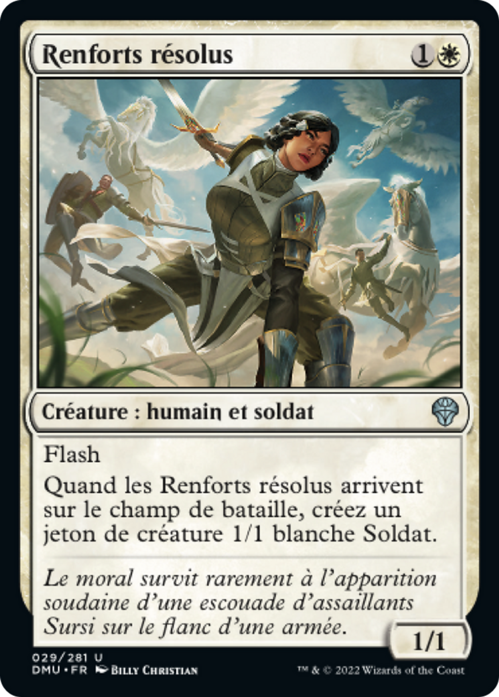 Renforts résolus — Dominaria United — Magic: The Gathering