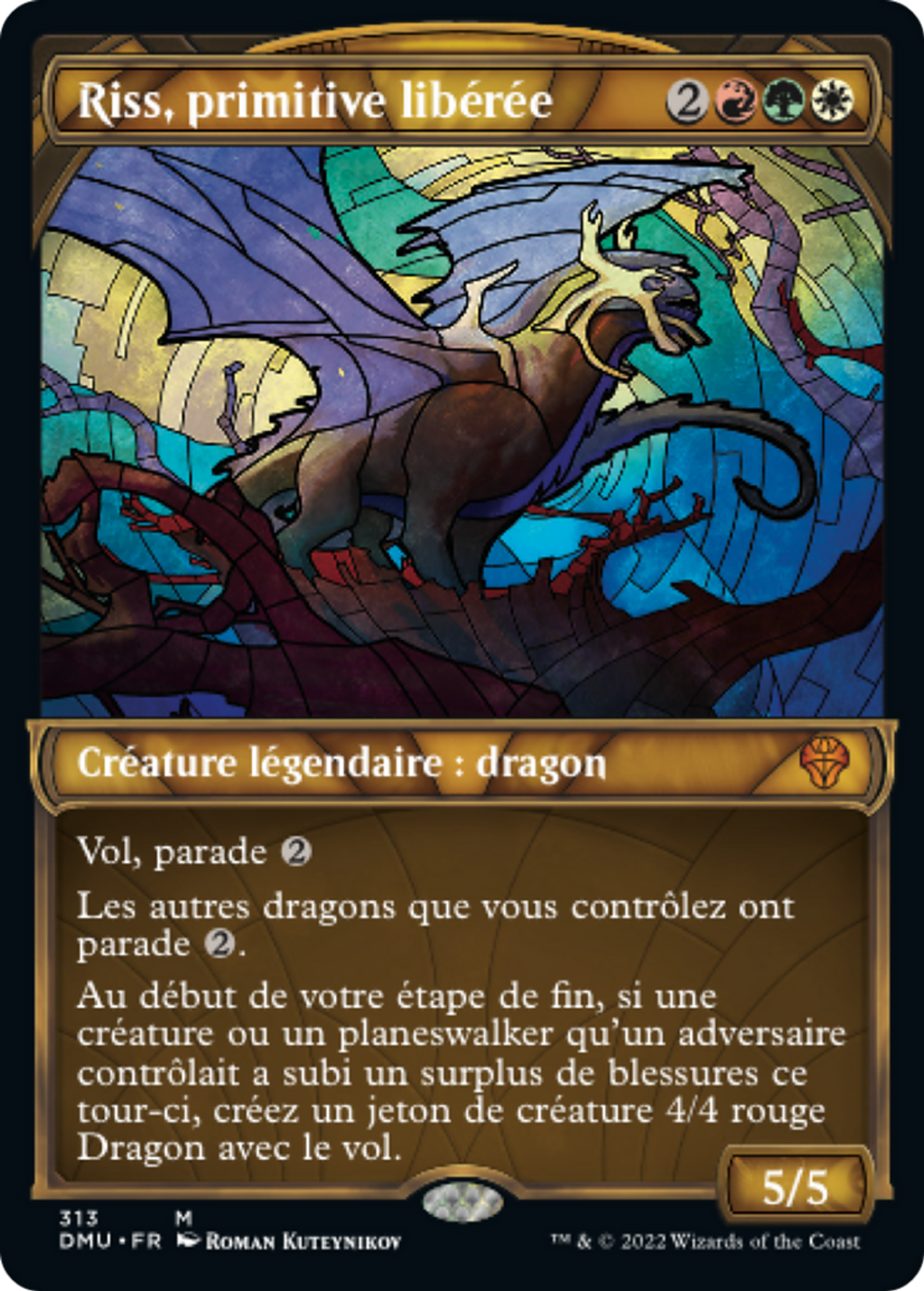 Riss, primitive libérée — Dominaria United — Magic: The Gathering