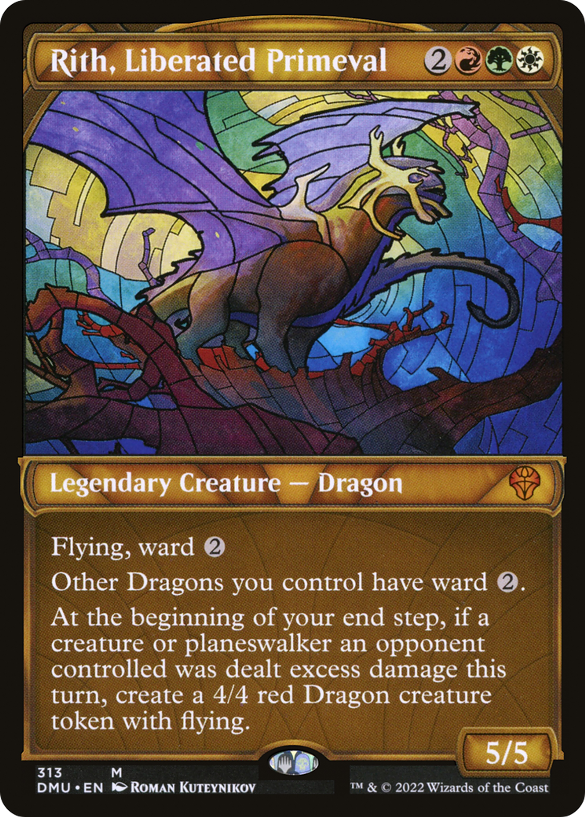 Riss, primitive libérée — Dominaria United — Magic: The Gathering