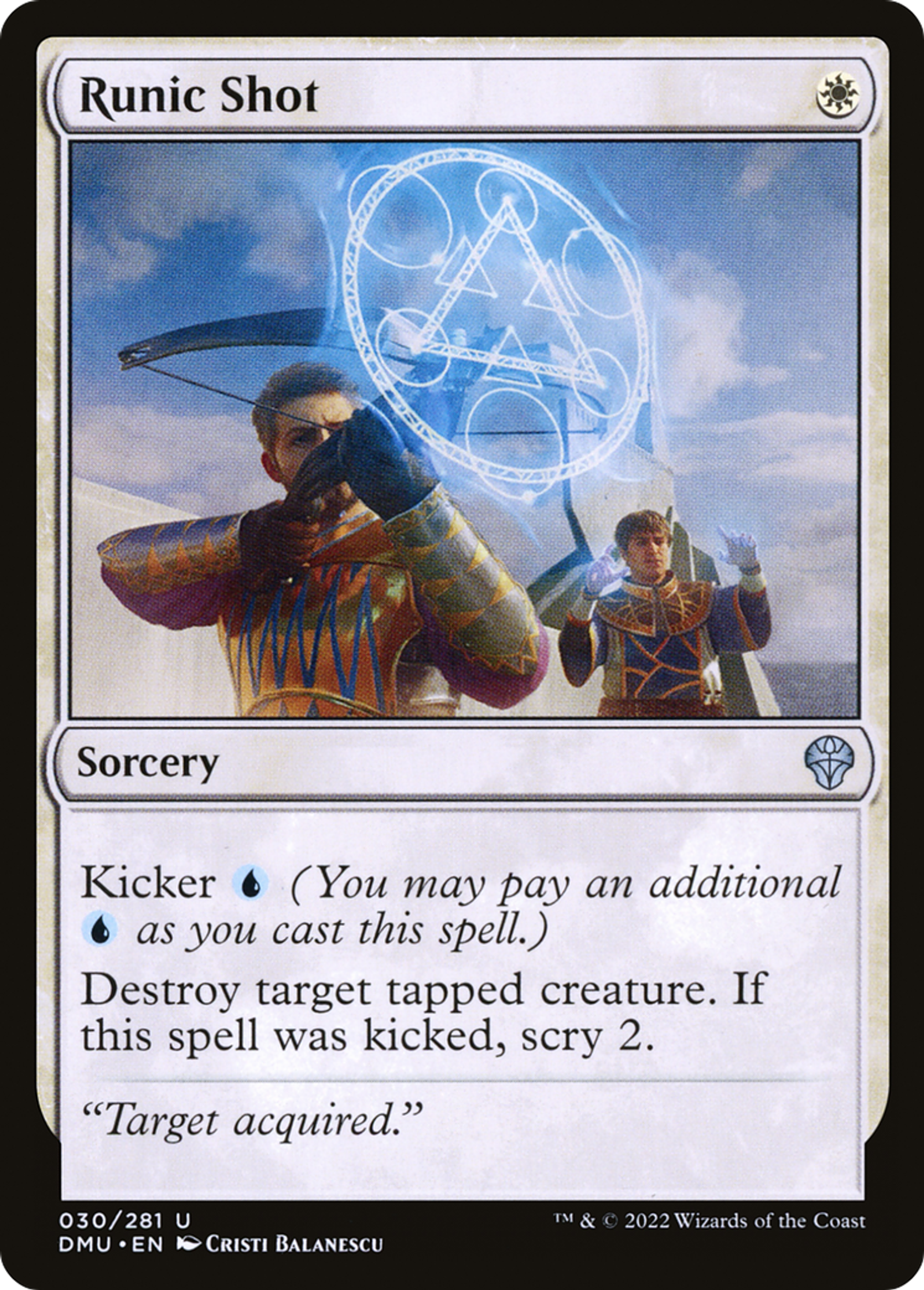 Tir runique — Dominaria United — Magic: The Gathering