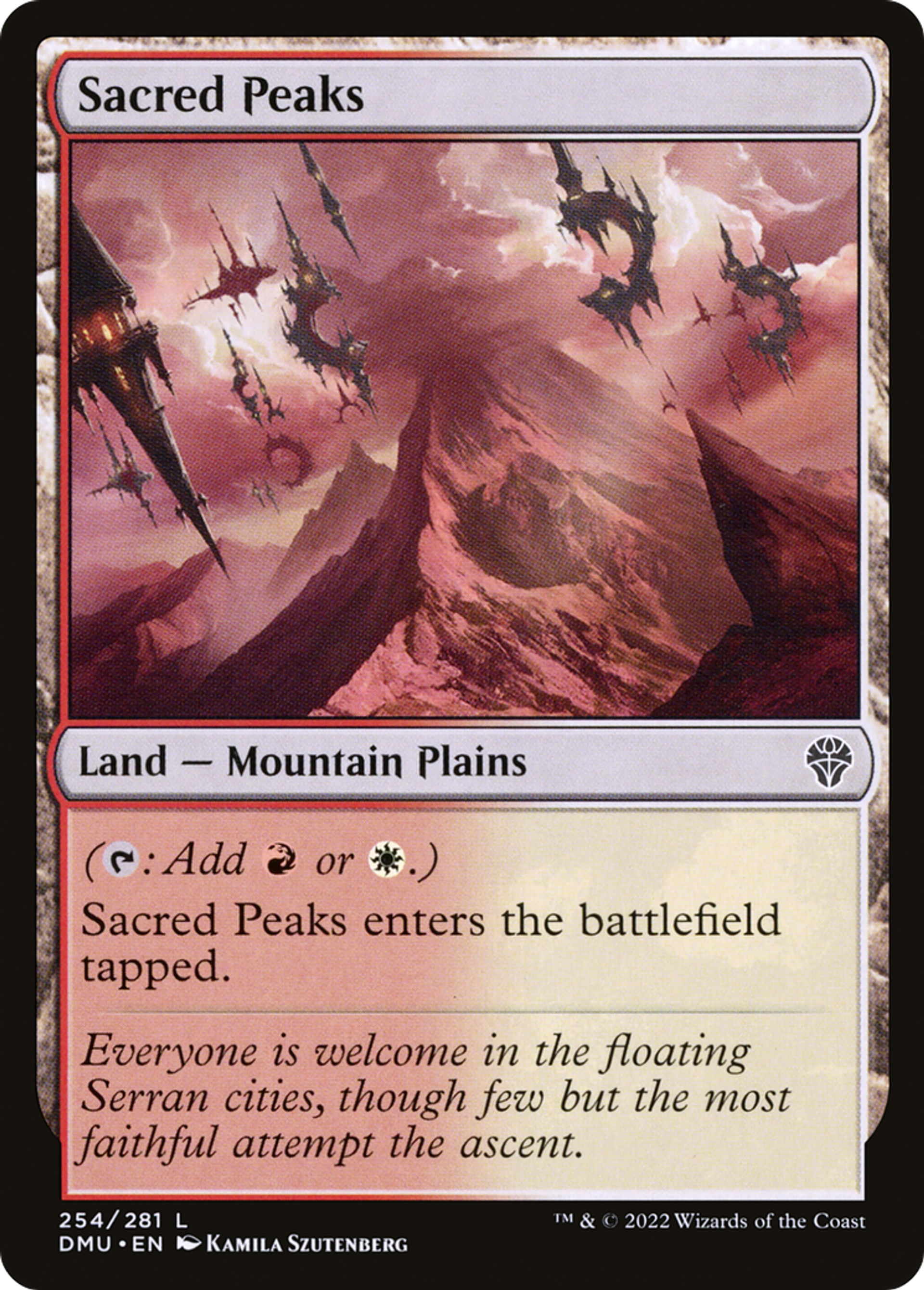 Pics sacrés — Dominaria United — Magic: The Gathering