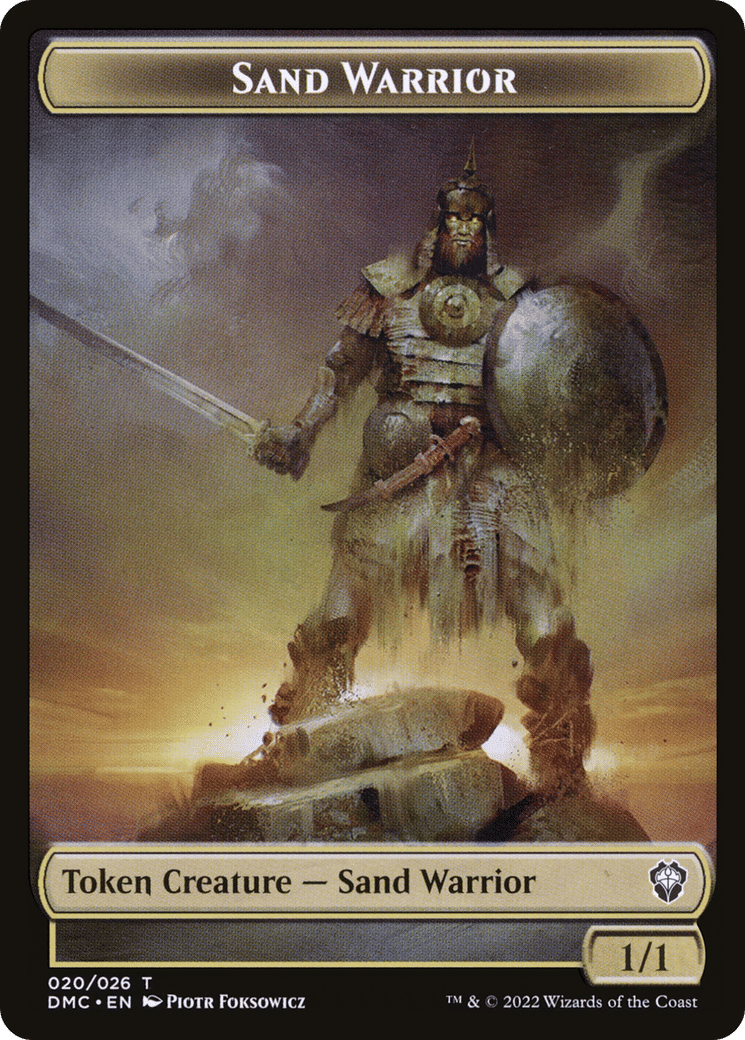 Sand Warrior — Dominaria United — Magic: The Gathering