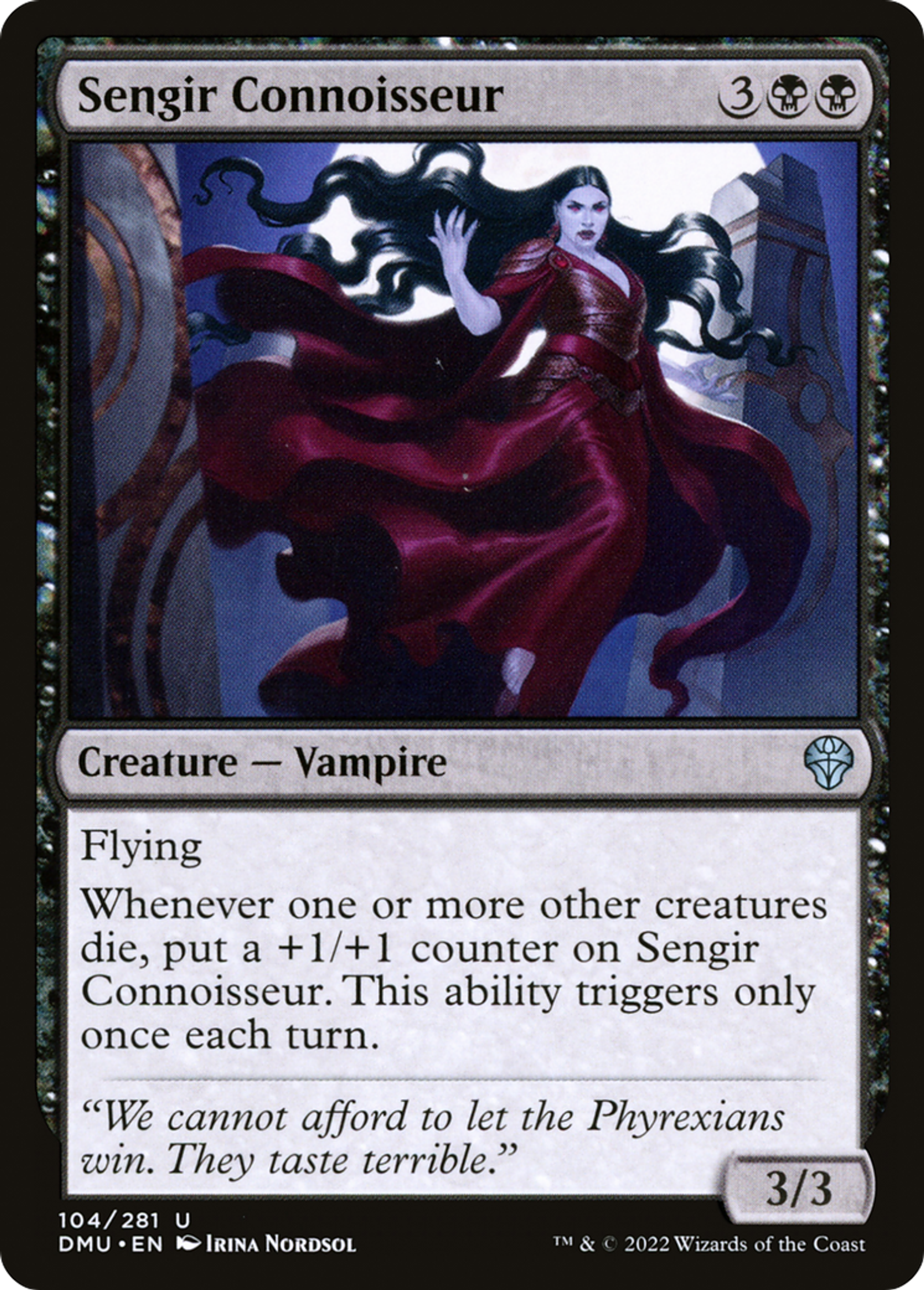 Connaisseuse sangienne — Dominaria United — Magic: The Gathering