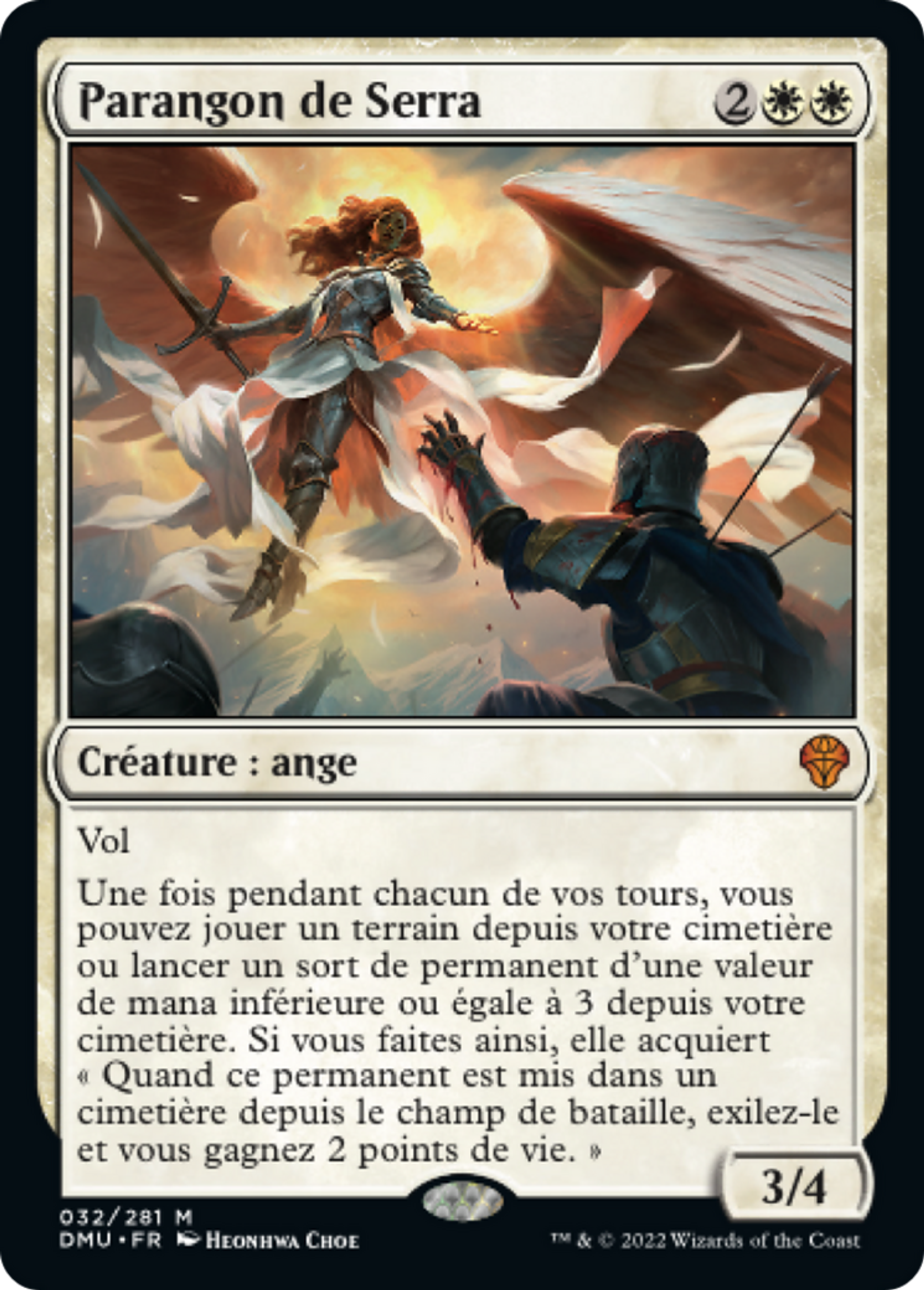 Parangon de Serra — Dominaria United — Magic: The Gathering