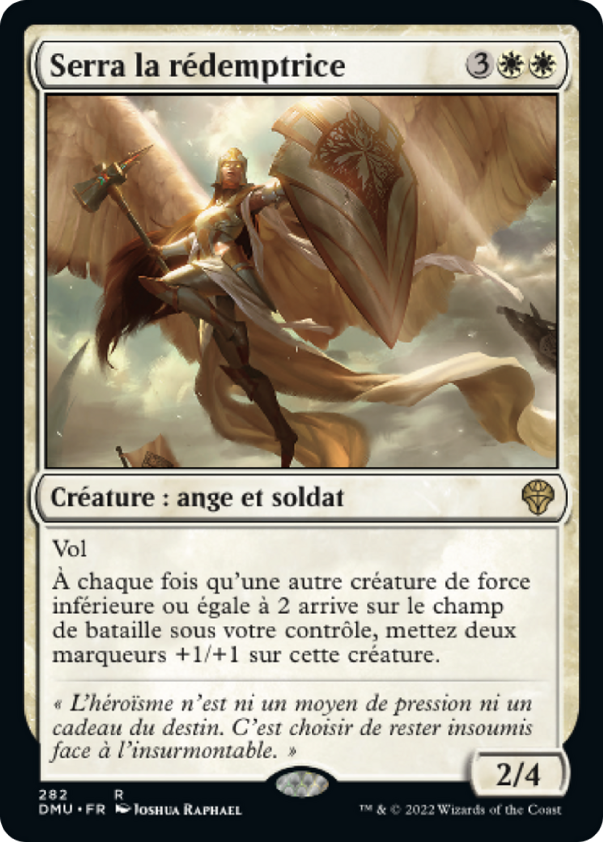Serra la rédemptrice — Dominaria United — Magic: The Gathering