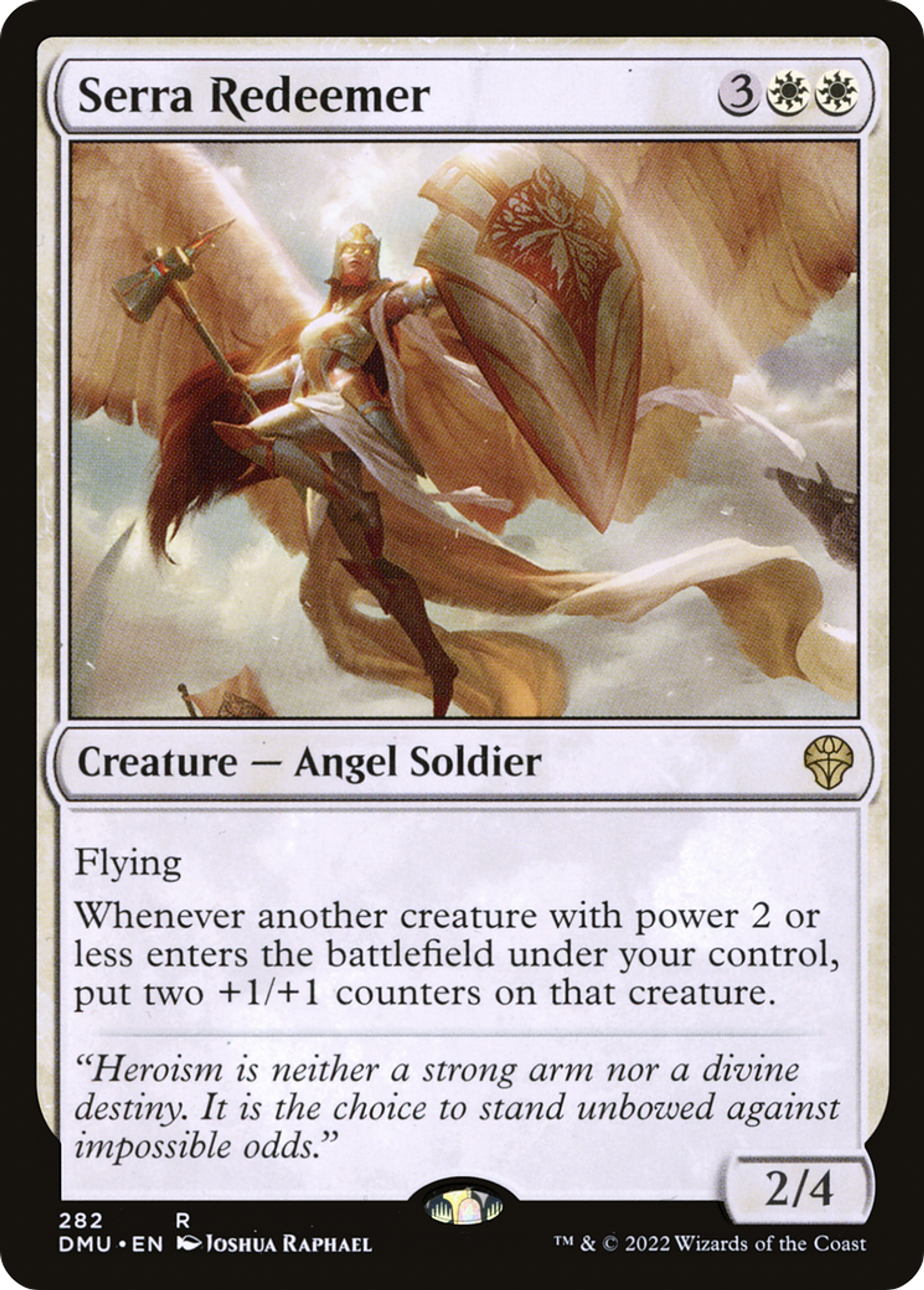 Serra la rédemptrice — Dominaria United — Magic: The Gathering