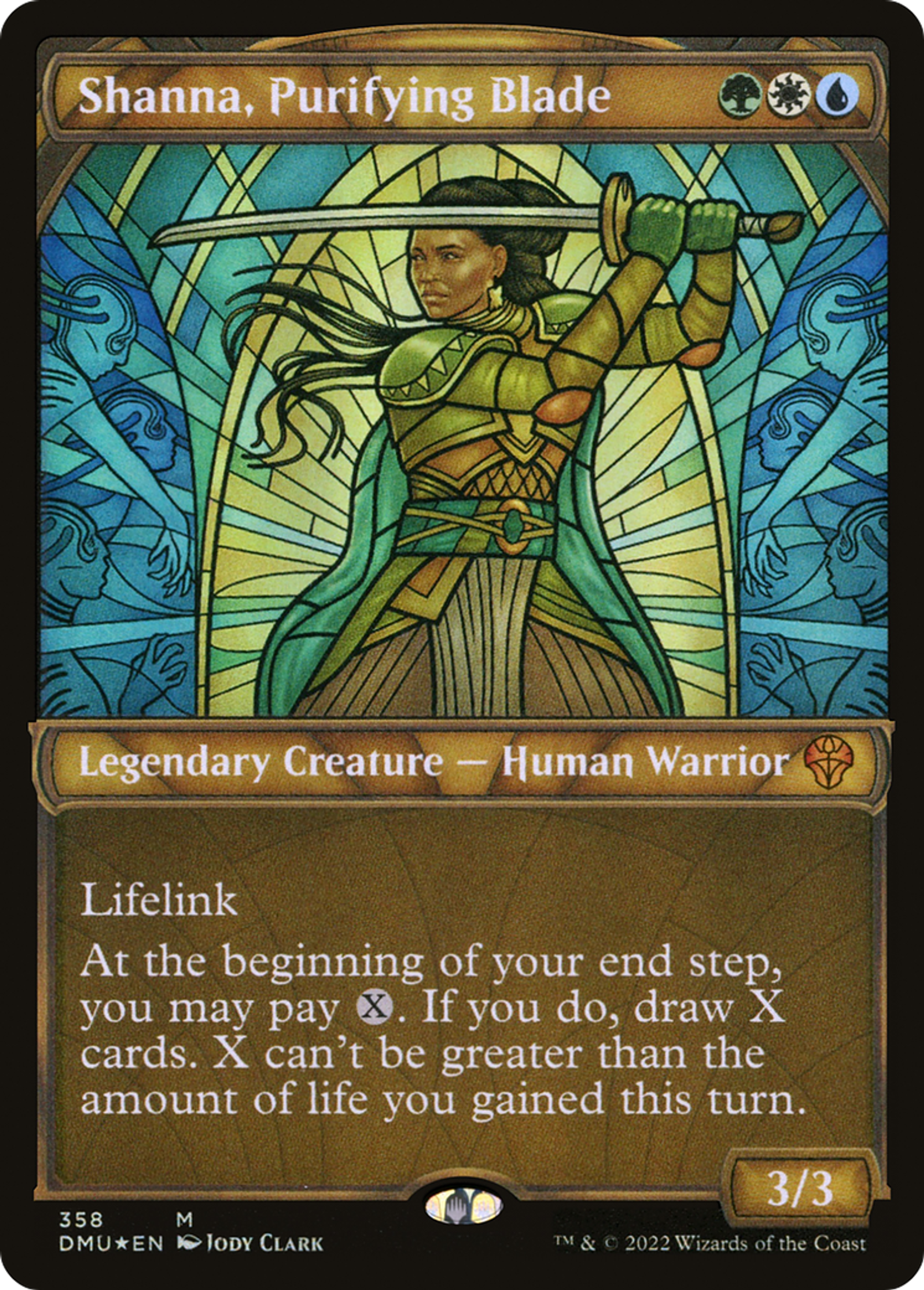 Shanna, lame purificatrice — Dominaria United — Magic: The Gathering