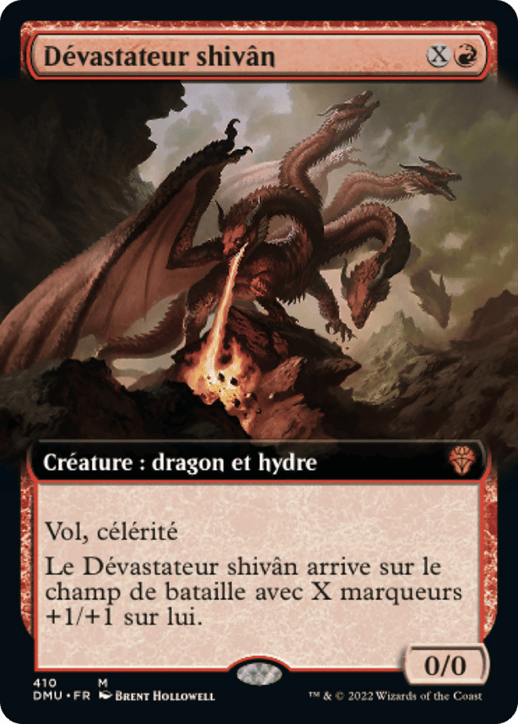 Dévastateur shivân — Dominaria United — Magic: The Gathering