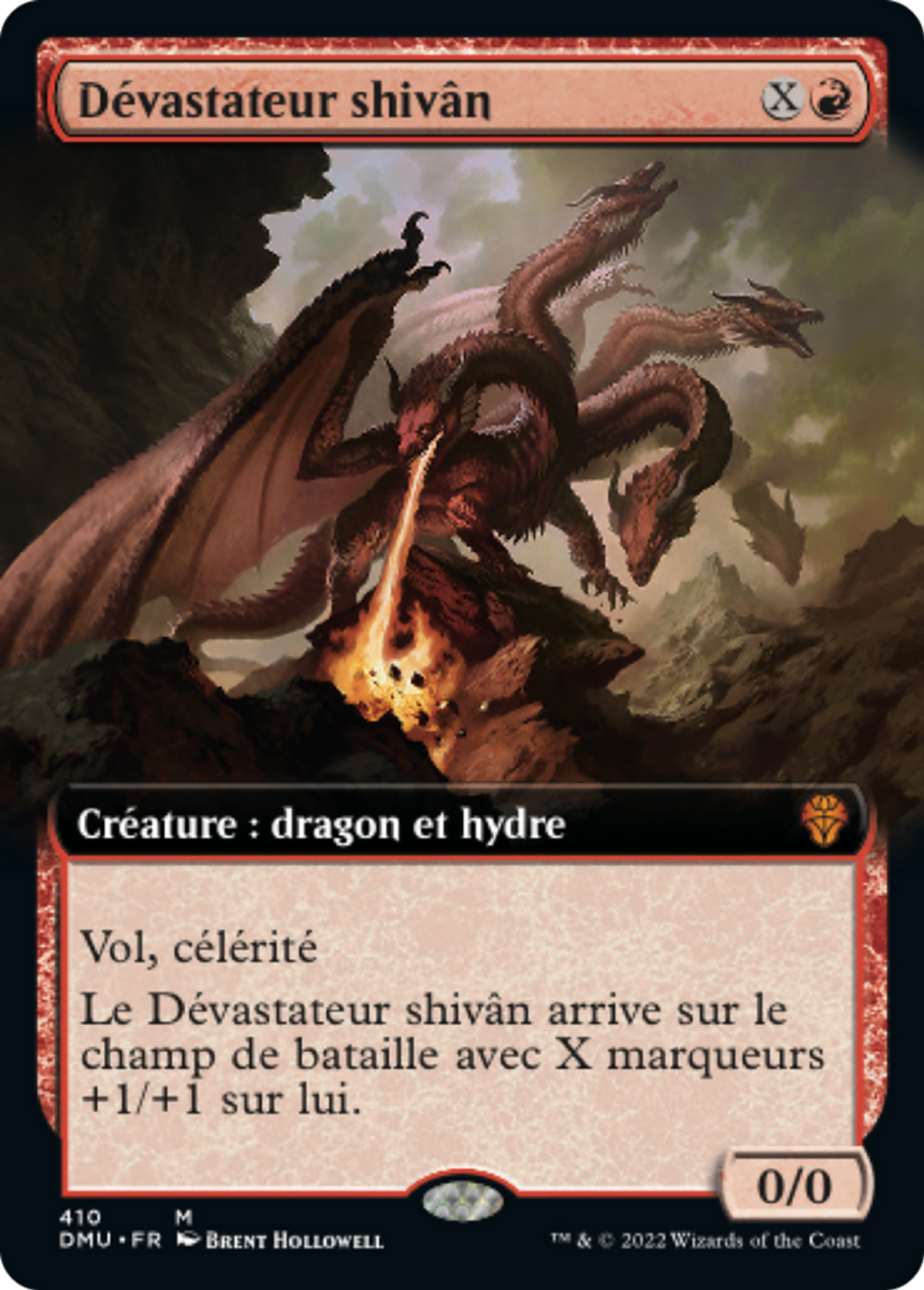 Dévastateur shivân — Dominaria United — Magic: The Gathering
