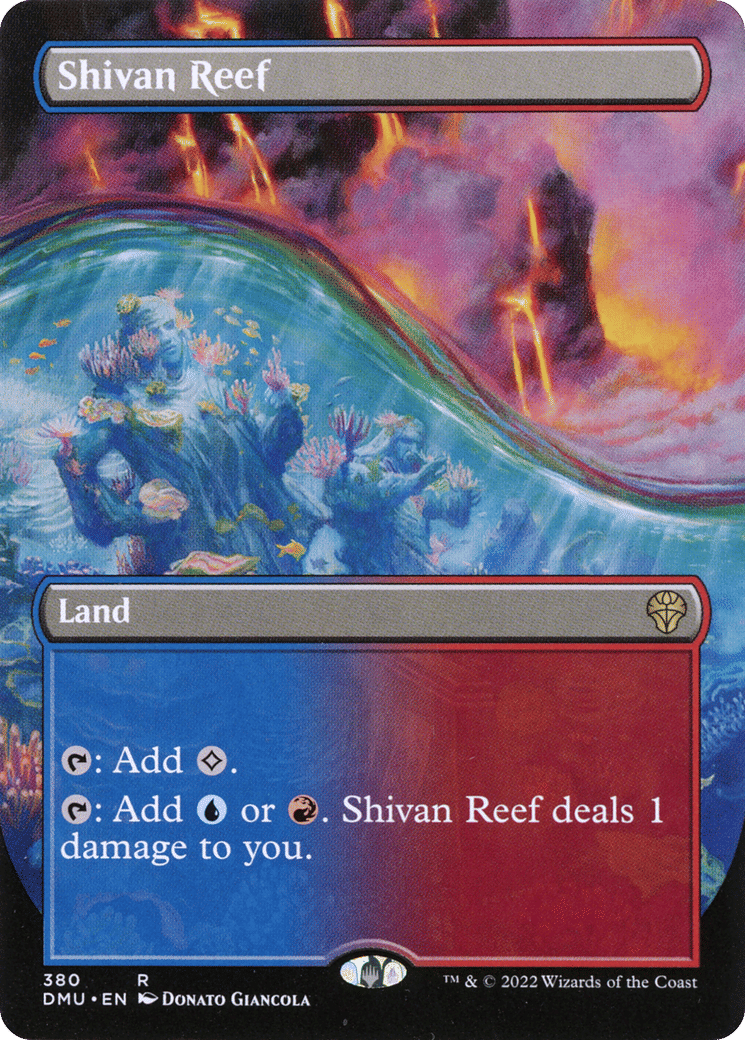 Shivan Reef — Dominaria United — Magic: The Gathering