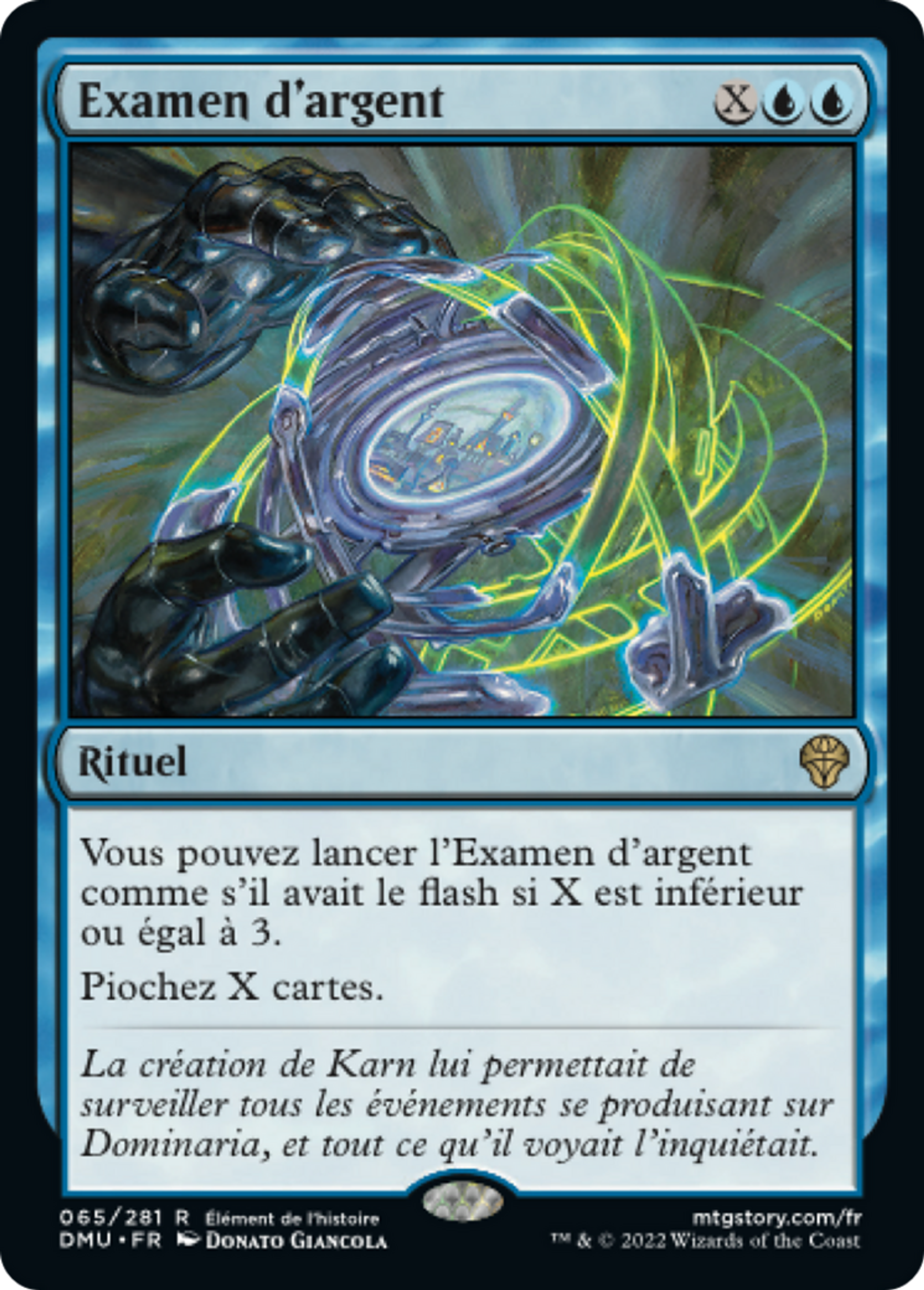 Examen d'argent — Dominaria United — Magic: The Gathering