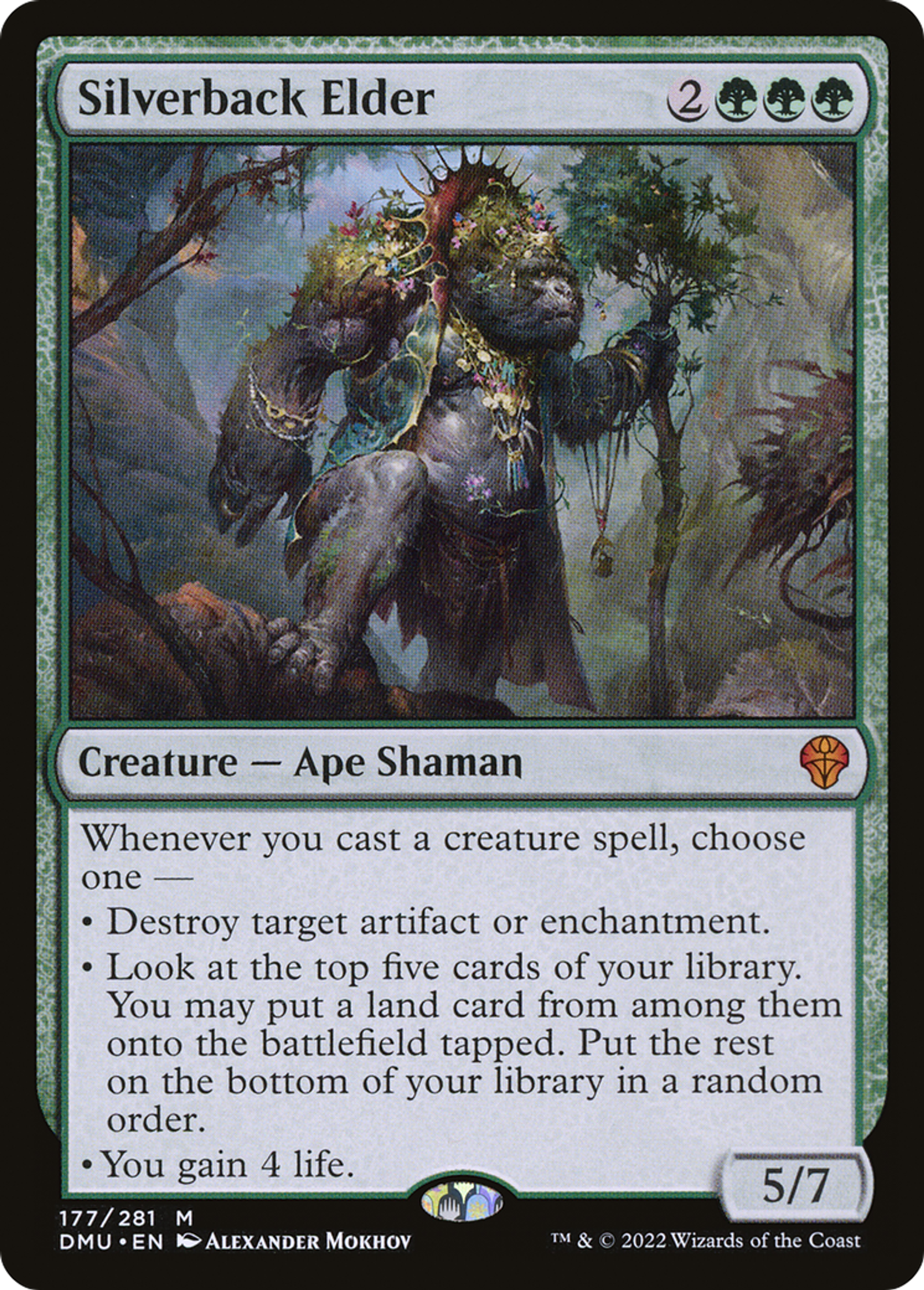 Silverback Elder — Dominaria United — Magic: The Gathering