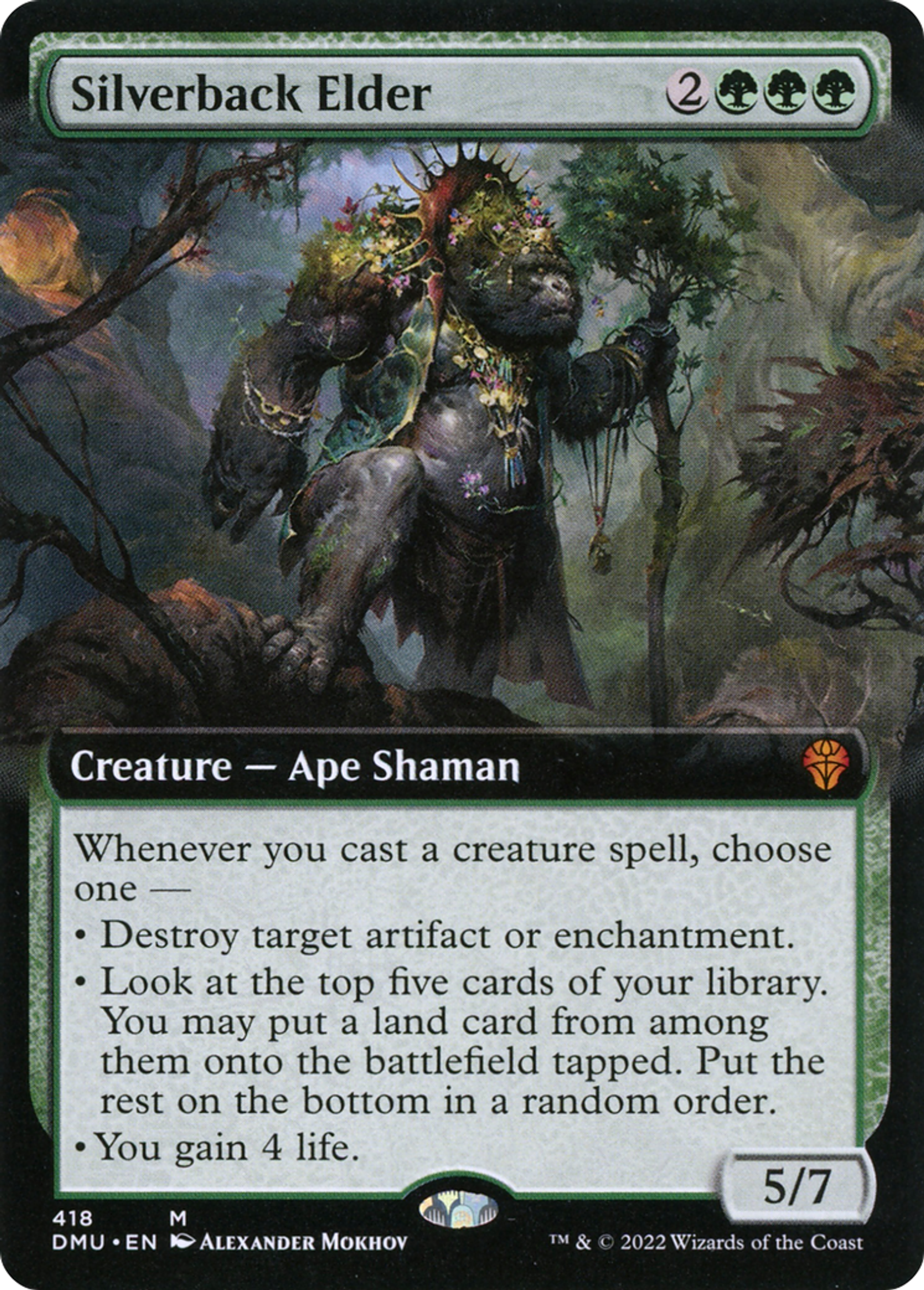 Ancêtre à dos argenté — Dominaria United — Magic: The Gathering