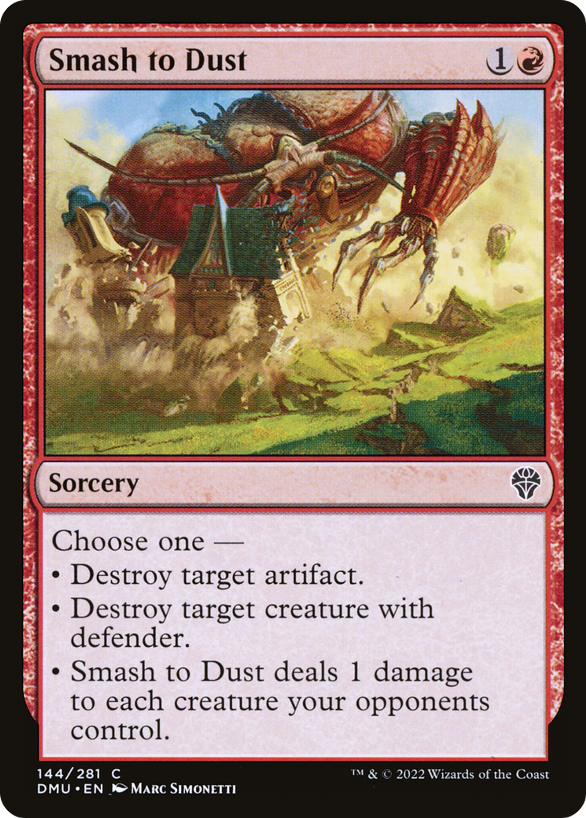 Smash to Dust — Dominaria United — Magic: The Gathering