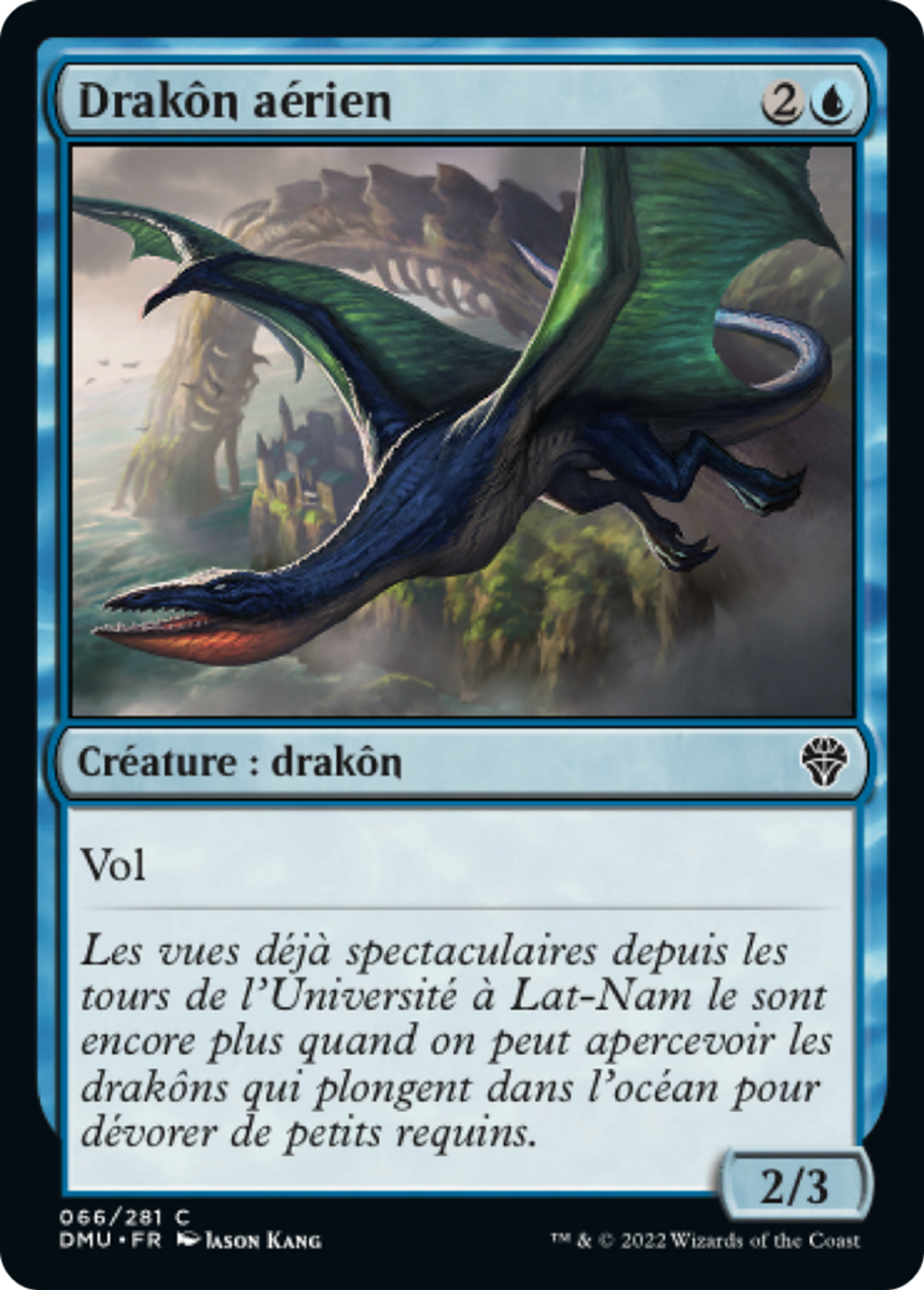 Drakôn aérien — Dominaria United — Magic: The Gathering