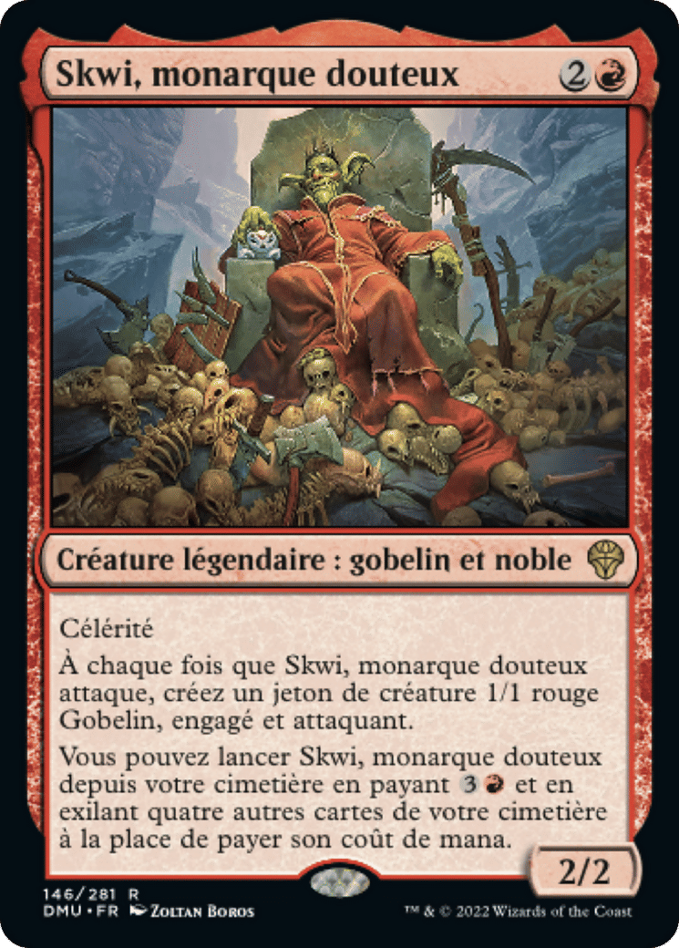 Skwi, monarque douteux — Dominaria United — Magic: The Gathering