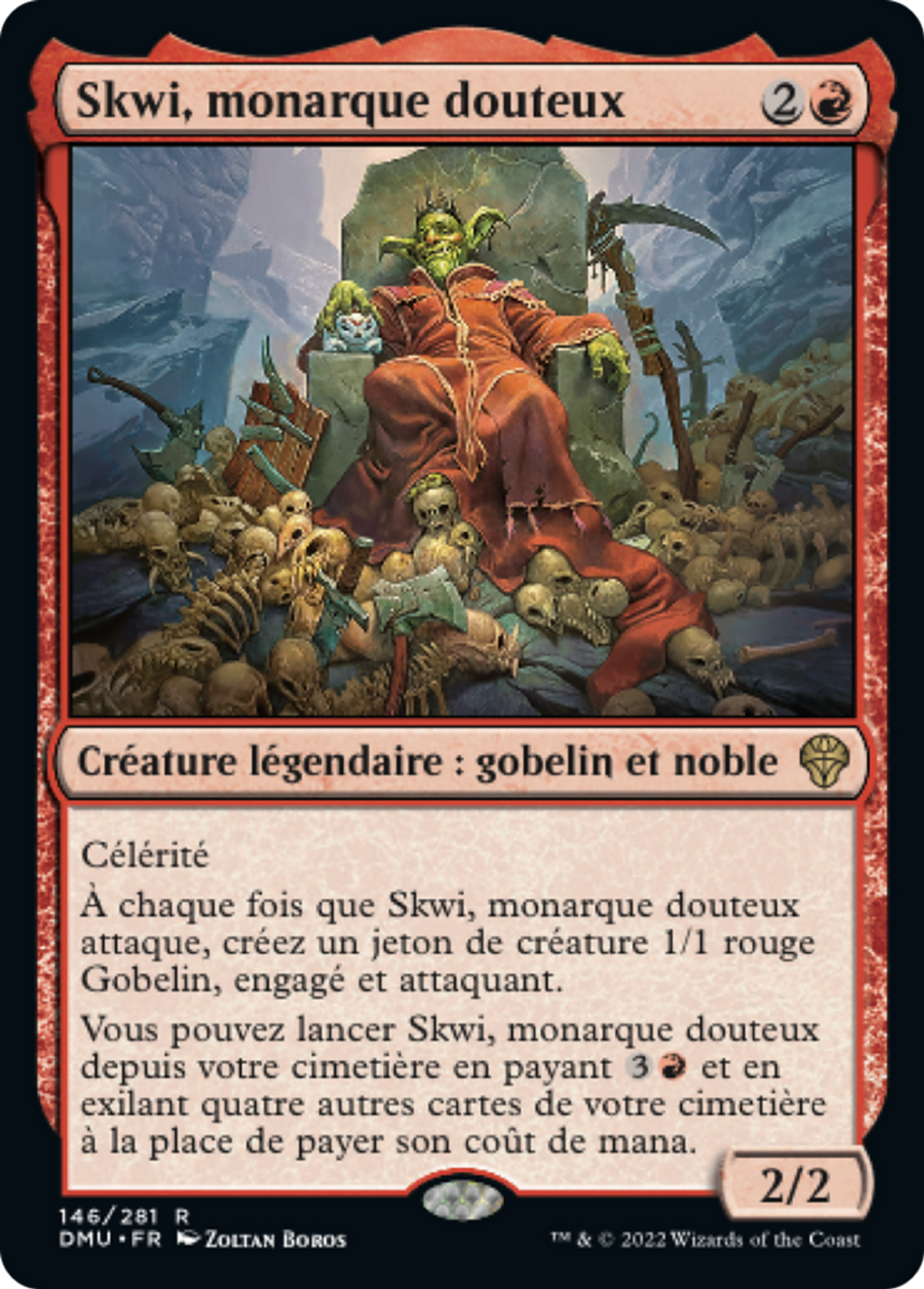 Skwi, monarque douteux — Dominaria United — Magic: The Gathering