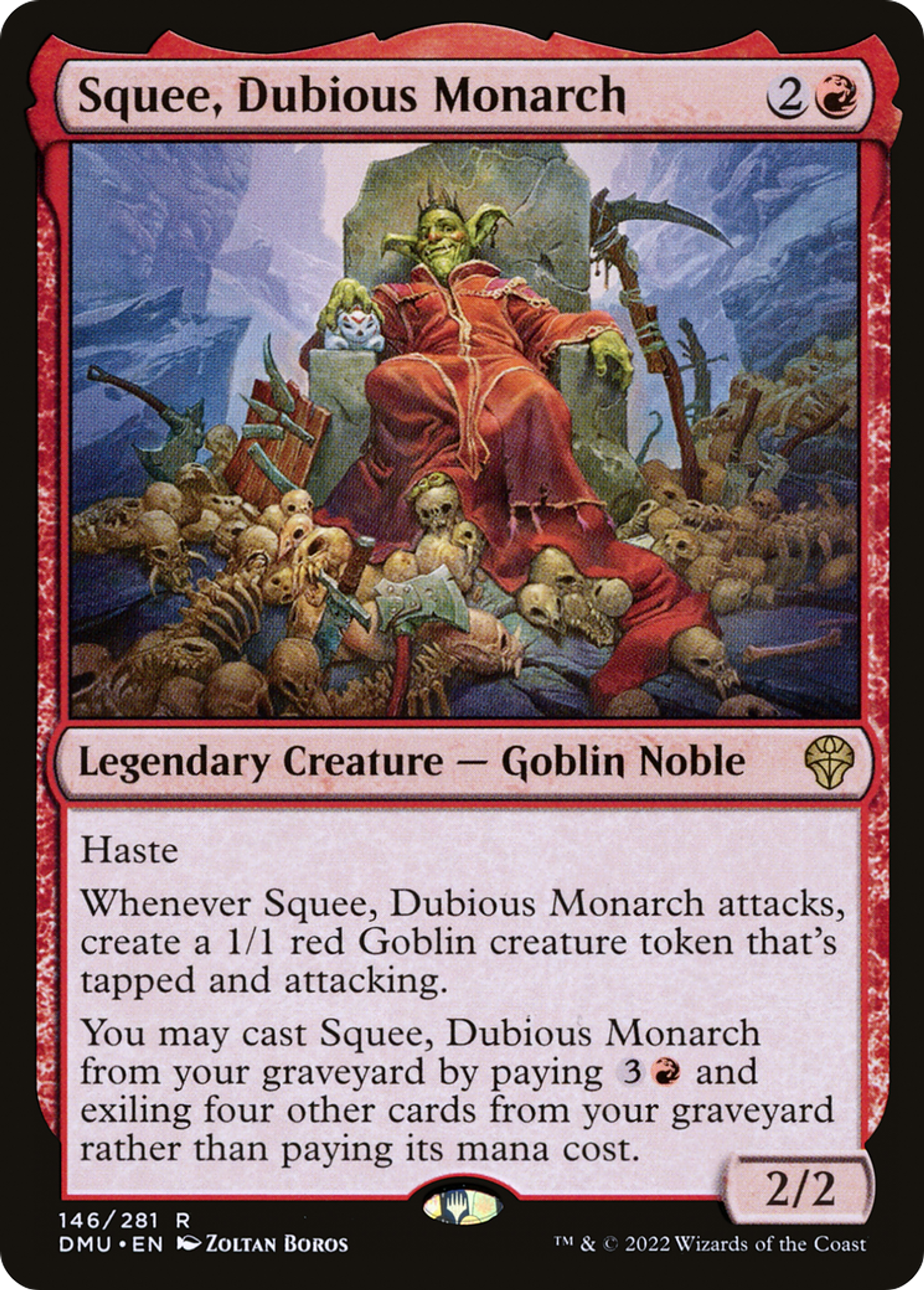 Skwi, monarque douteux — Dominaria United — Magic: The Gathering