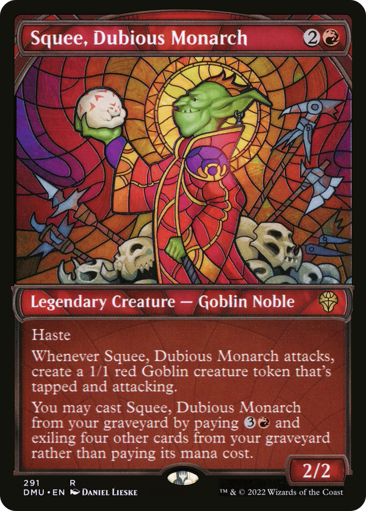 Squee, Dubious Monarch — Dominaria United — Magic: The Gathering