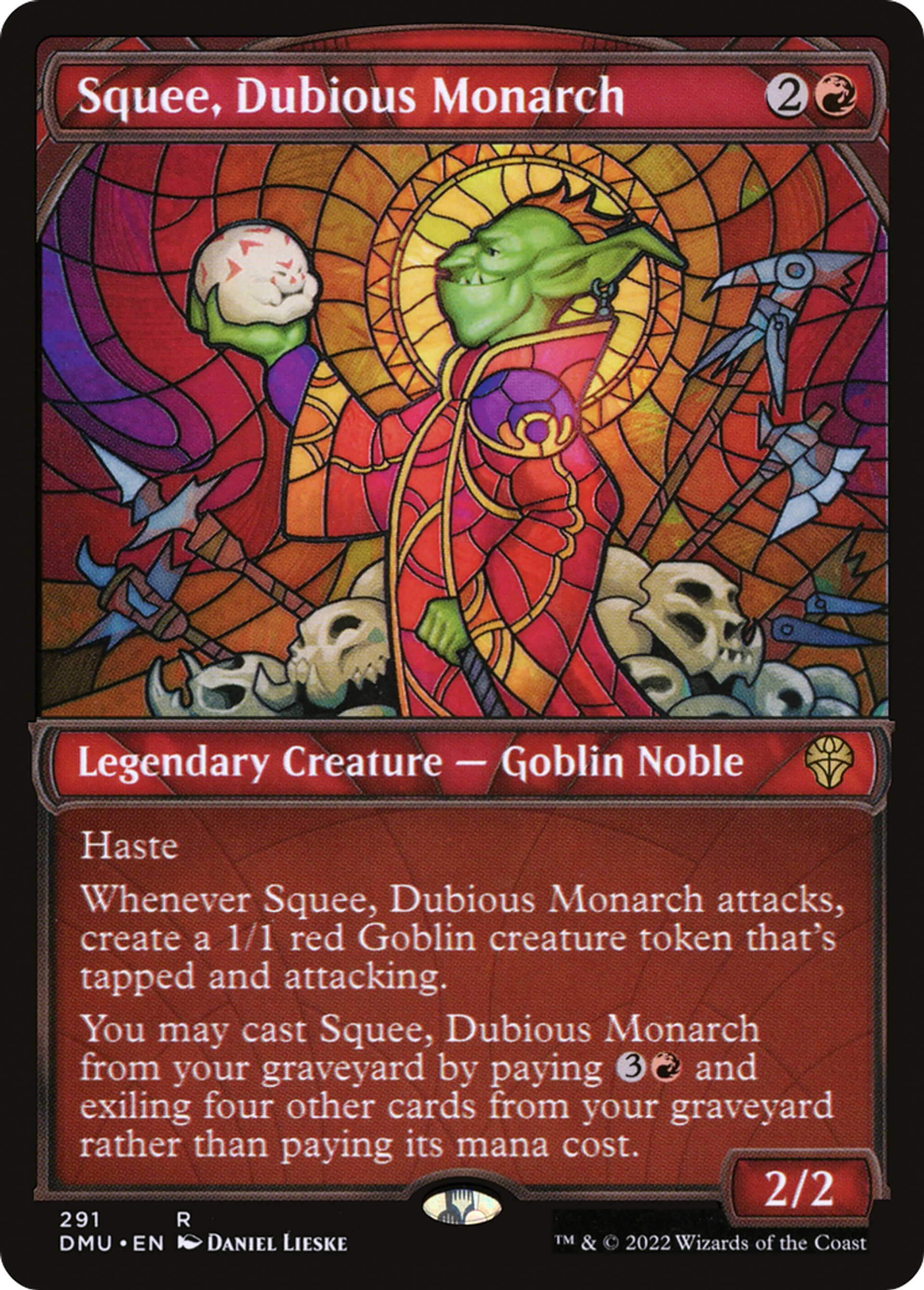 Squee, Dubious Monarch — Dominaria United — Magic: The Gathering