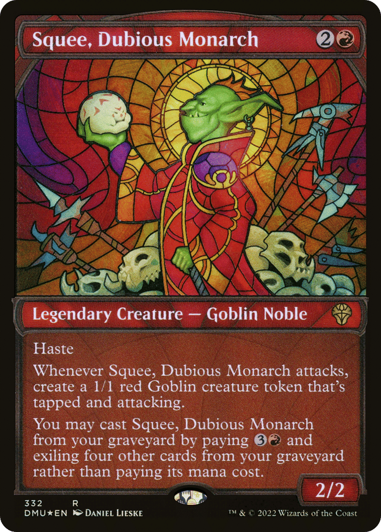 Squee, Dubious Monarch — Dominaria United — Magic: The Gathering