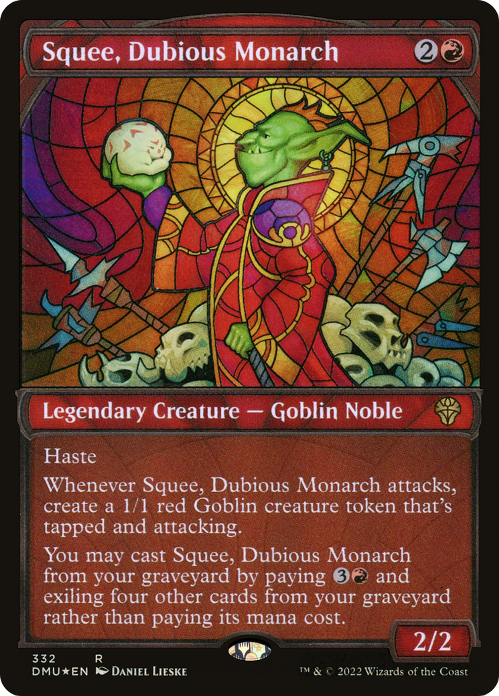 Squee, Dubious Monarch — Dominaria United — Magic: The Gathering