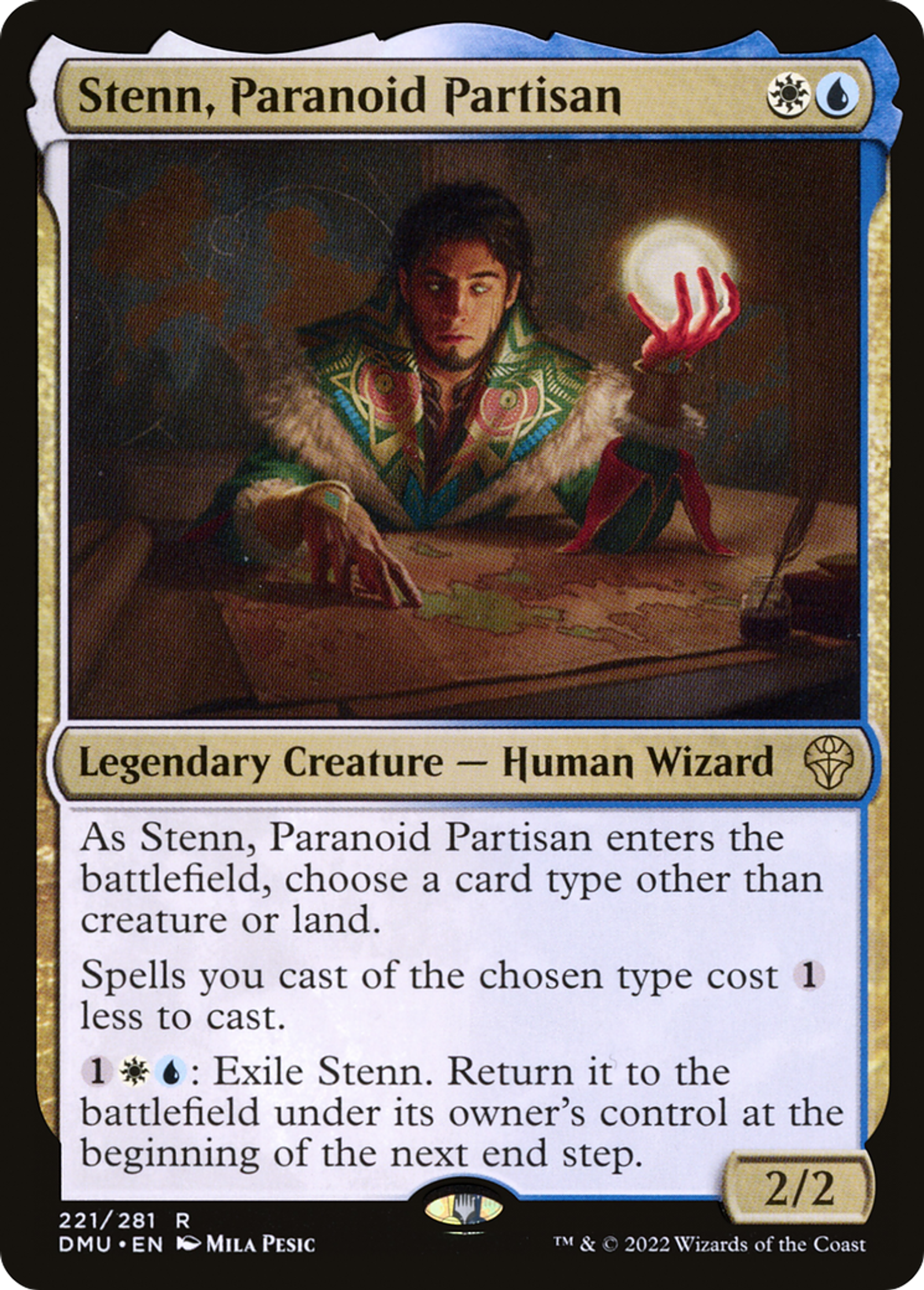 Stenn, Paranoid Partisan — Dominaria United — Magic: The Gathering