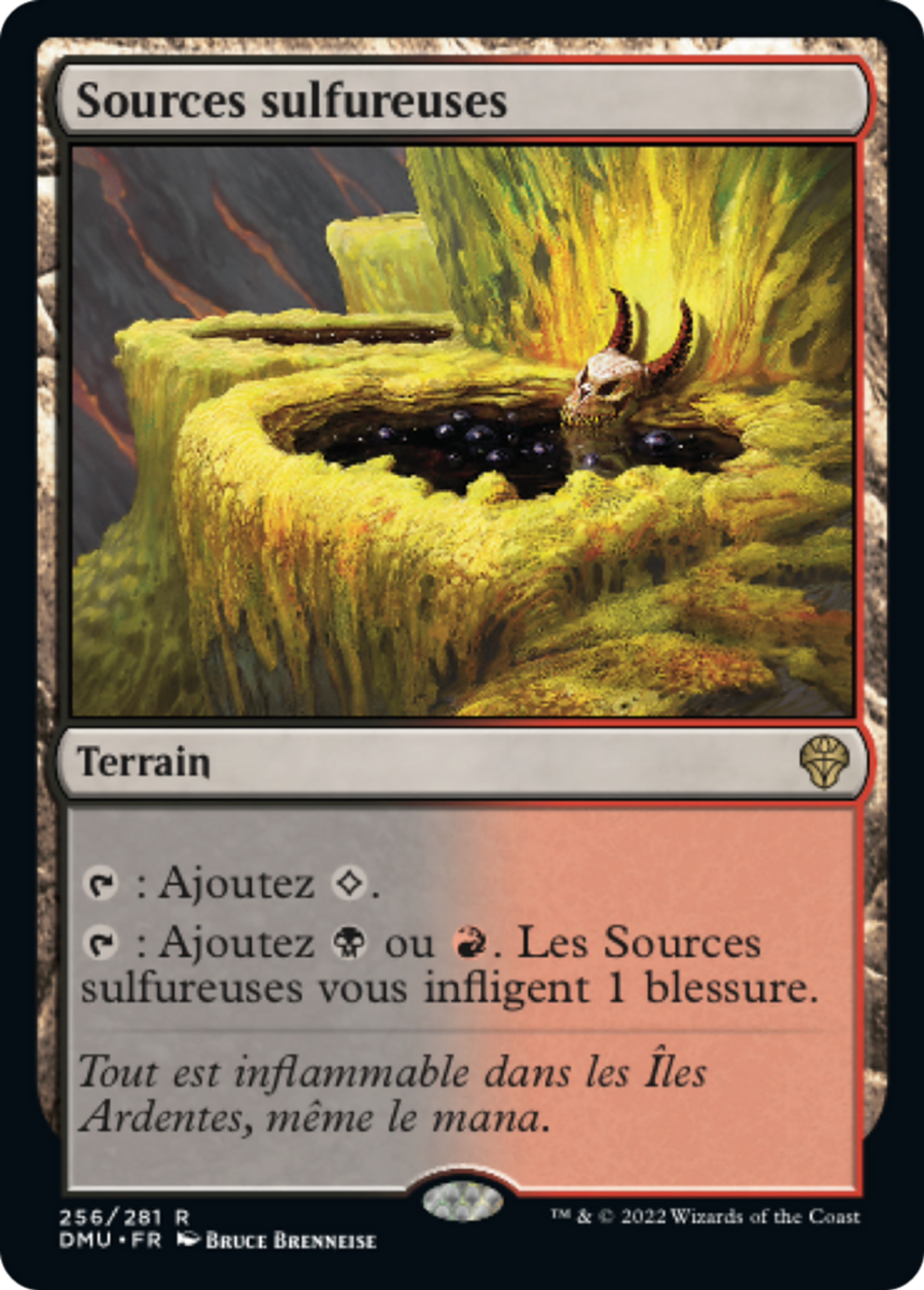 Sources sulfureuses — Dominaria United — Magic: The Gathering