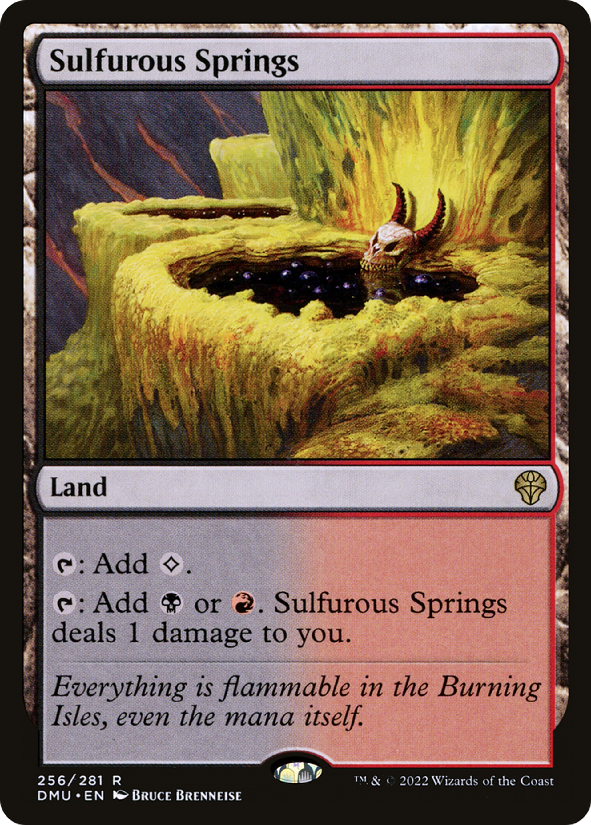 Sources sulfureuses — Dominaria United — Magic: The Gathering