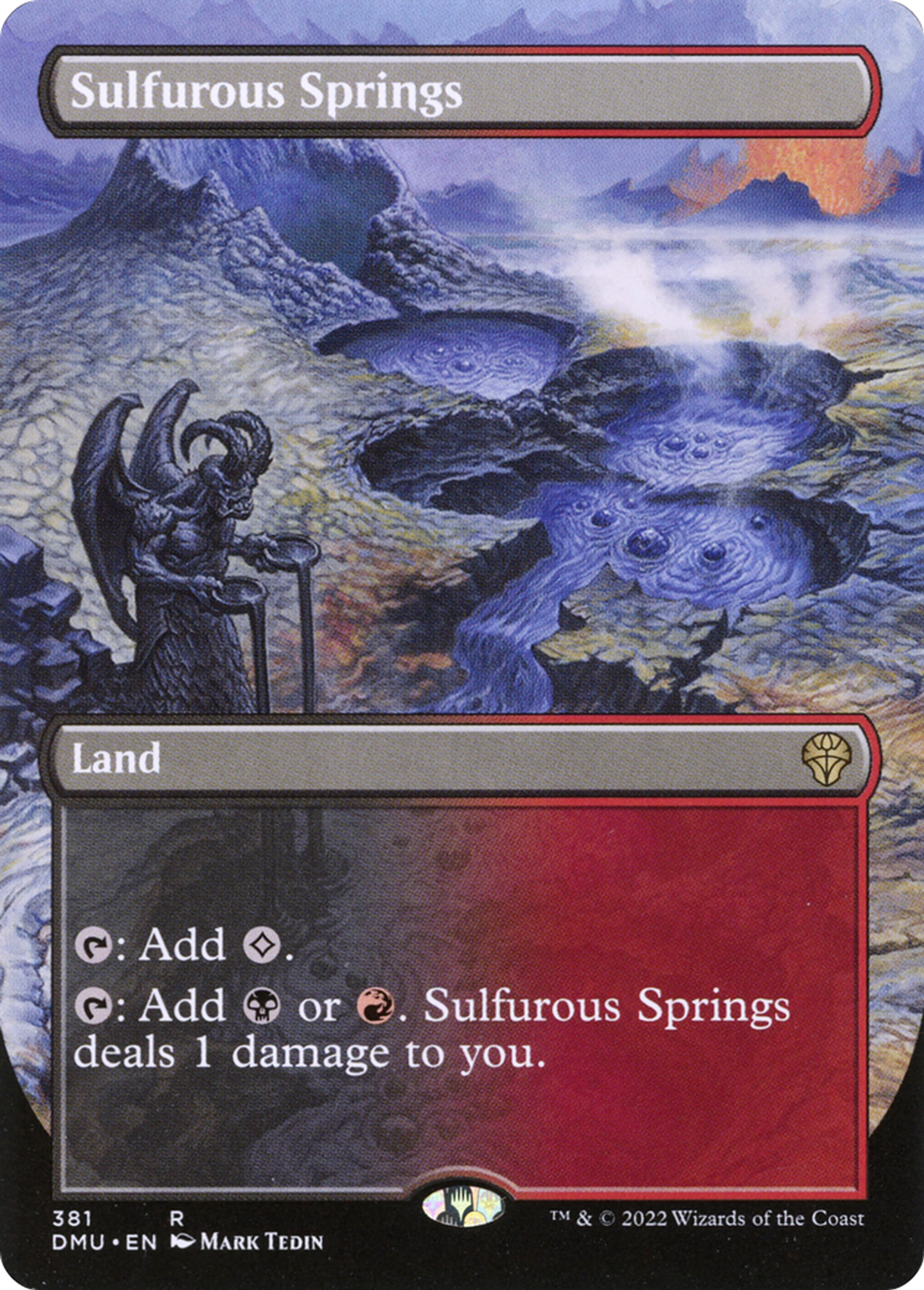 Sulfurous Springs — Dominaria United — Magic: The Gathering