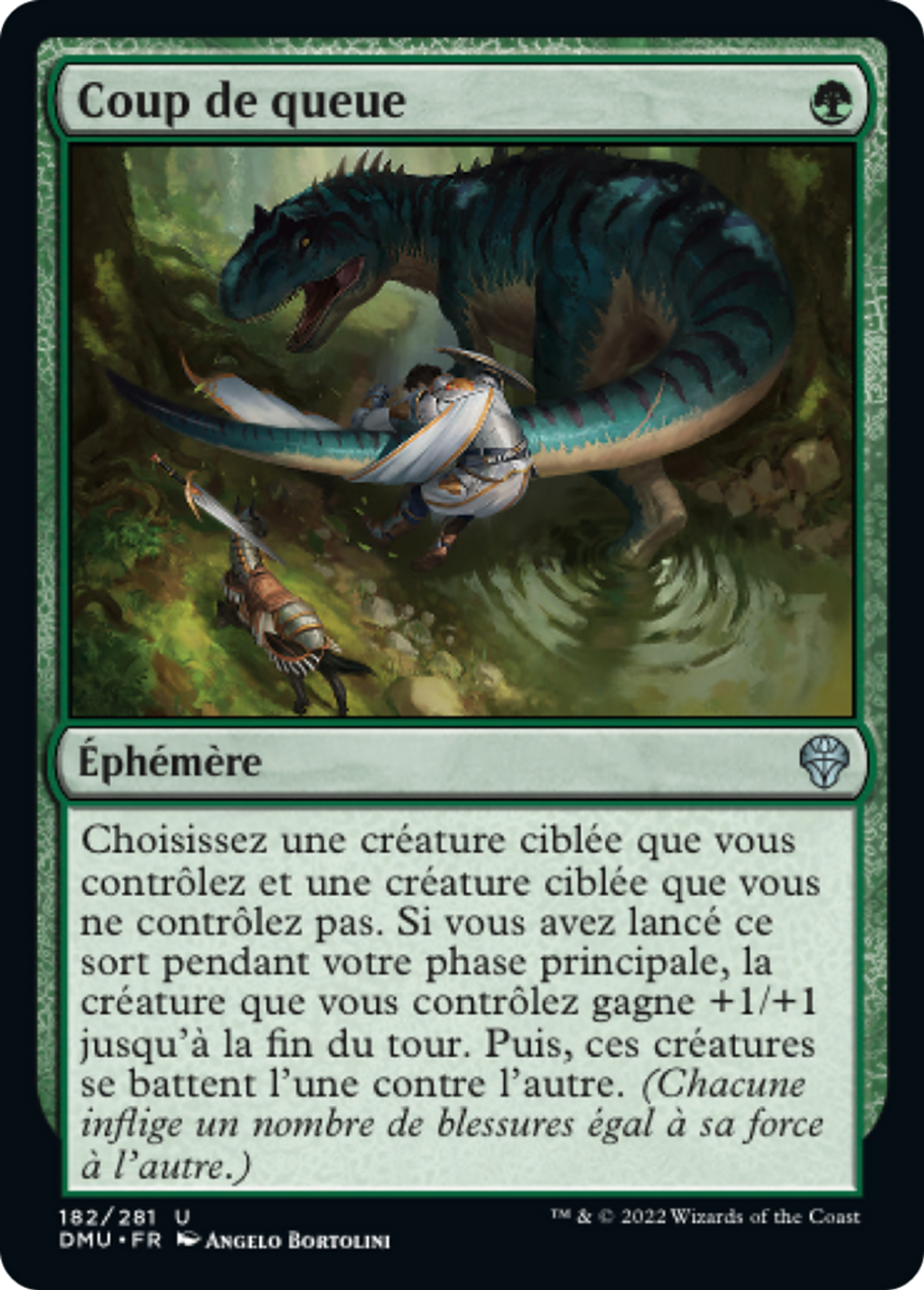 Coup de queue — Dominaria United — Magic: The Gathering