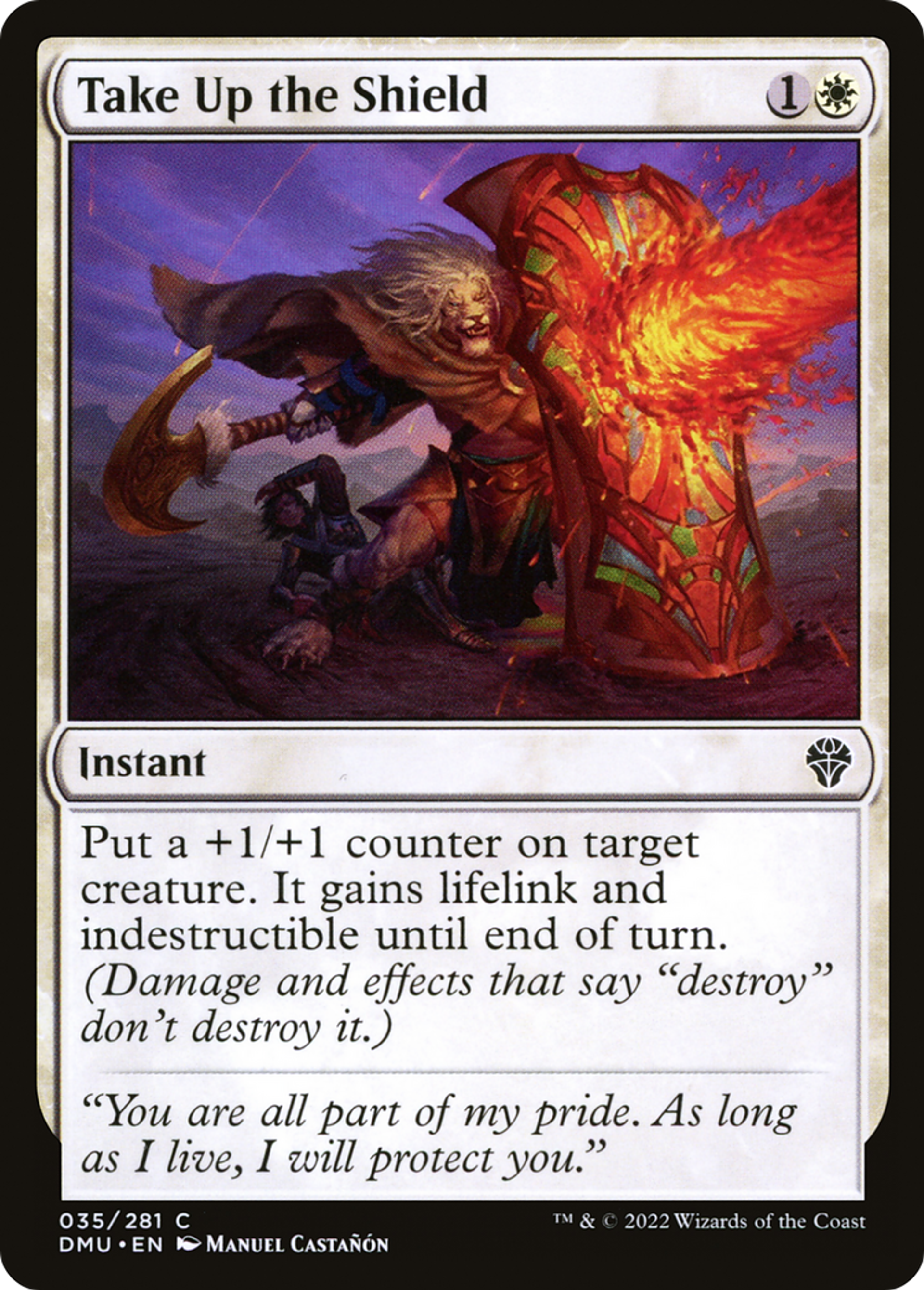 Levée de bouclier — Dominaria United — Magic: The Gathering