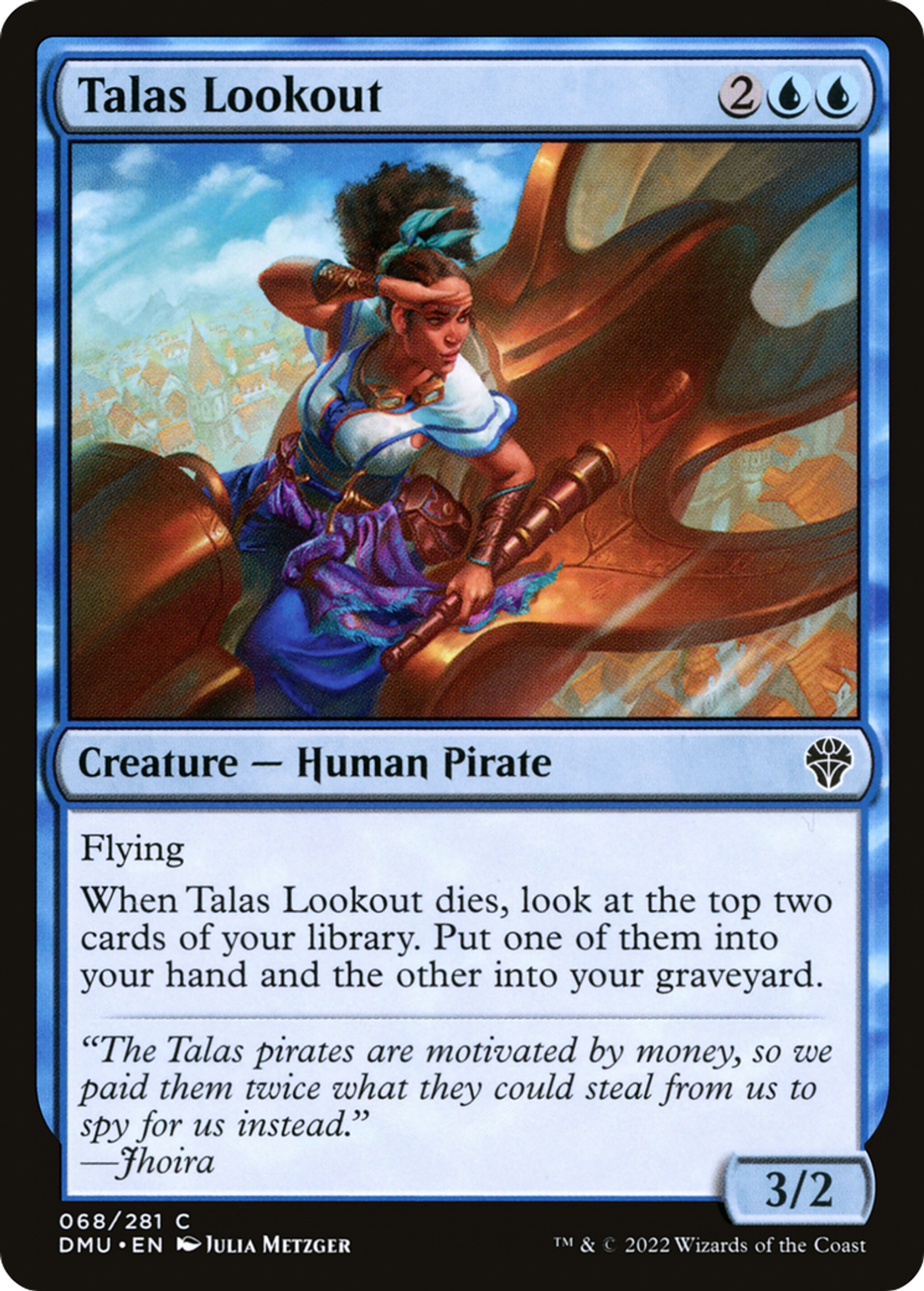Vigie de Talas — Dominaria United — Magic: The Gathering