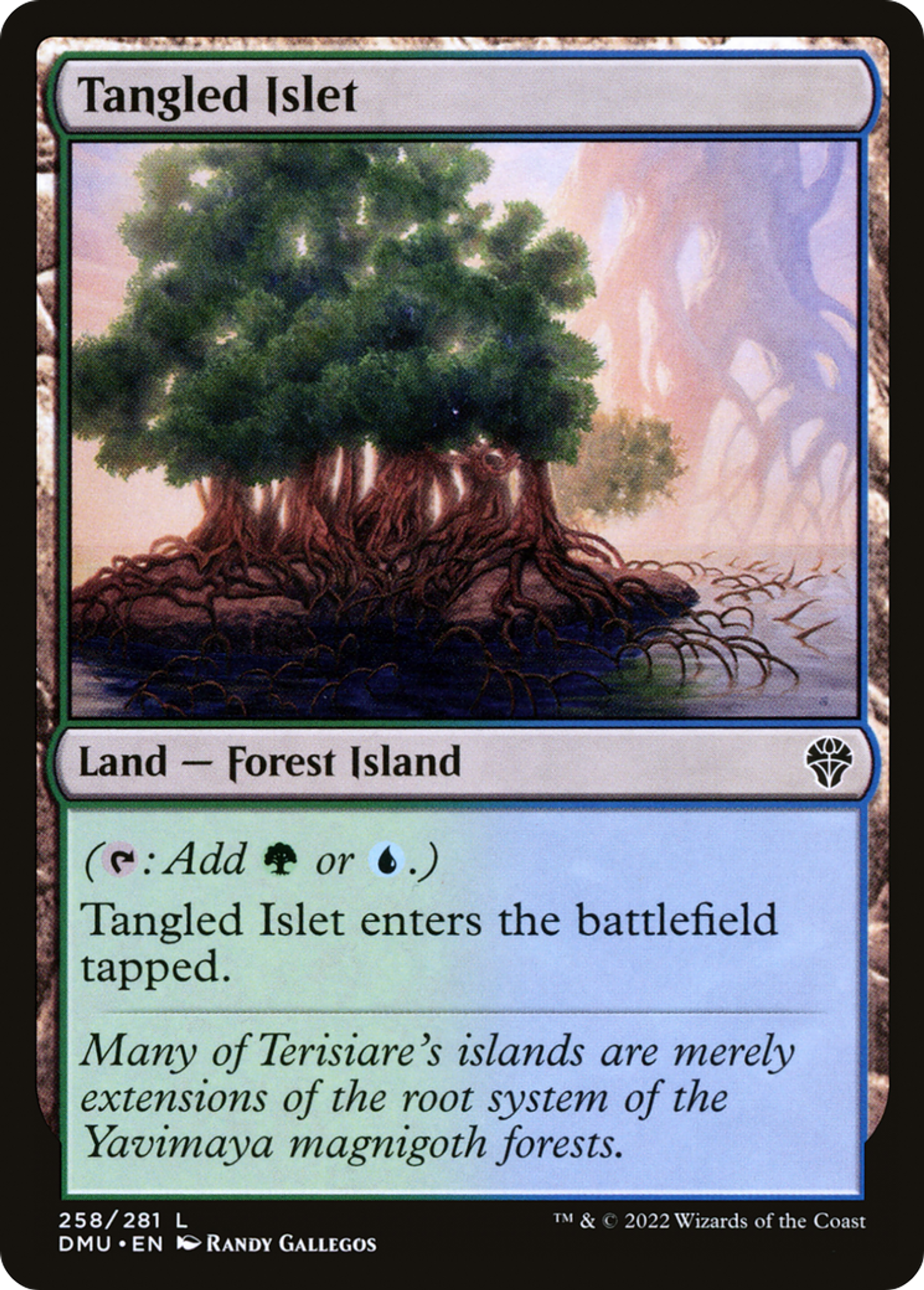 Tangled Islet — Dominaria United — Magic: The Gathering