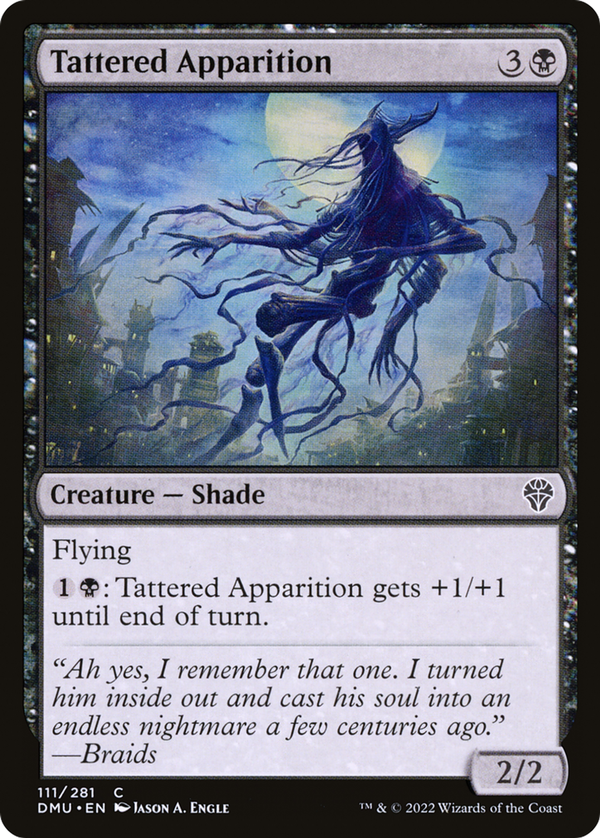 Tattered Apparition — Dominaria United — Magic: The Gathering