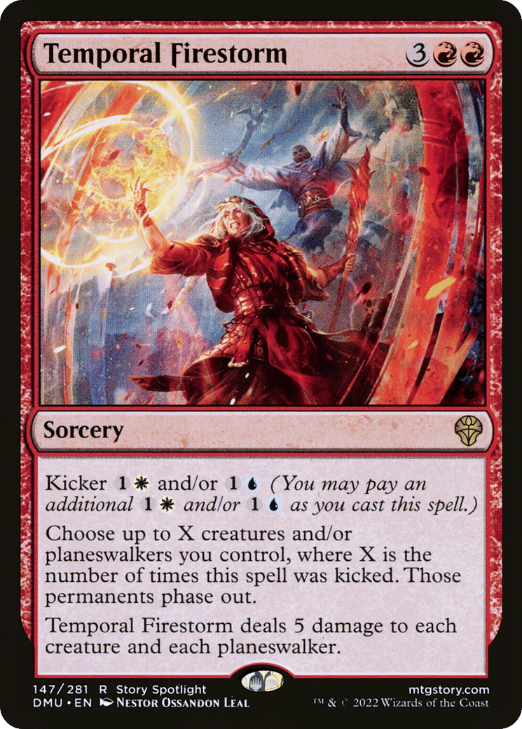 Temporal Firestorm — Dominaria United — Magic: The Gathering
