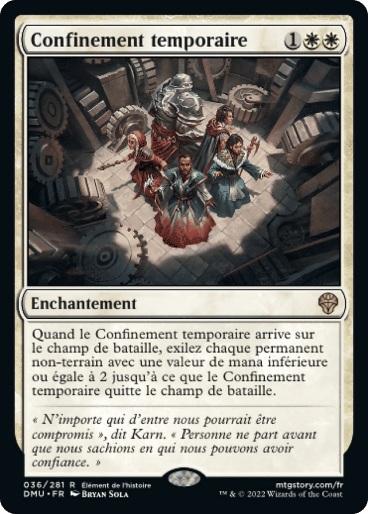 Confinement temporaire — Dominaria United — Magic: The Gathering