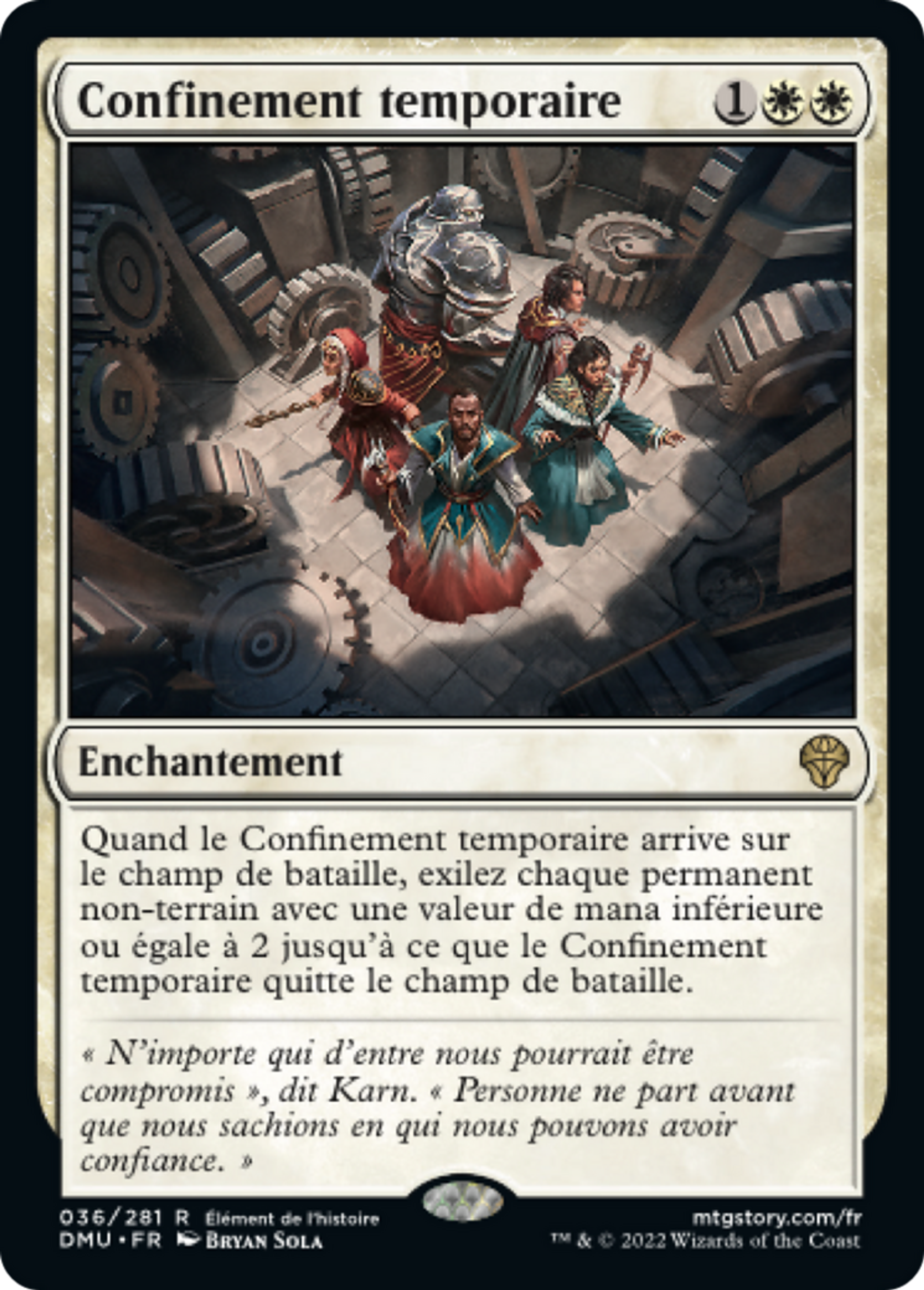 Confinement temporaire — Dominaria United — Magic: The Gathering