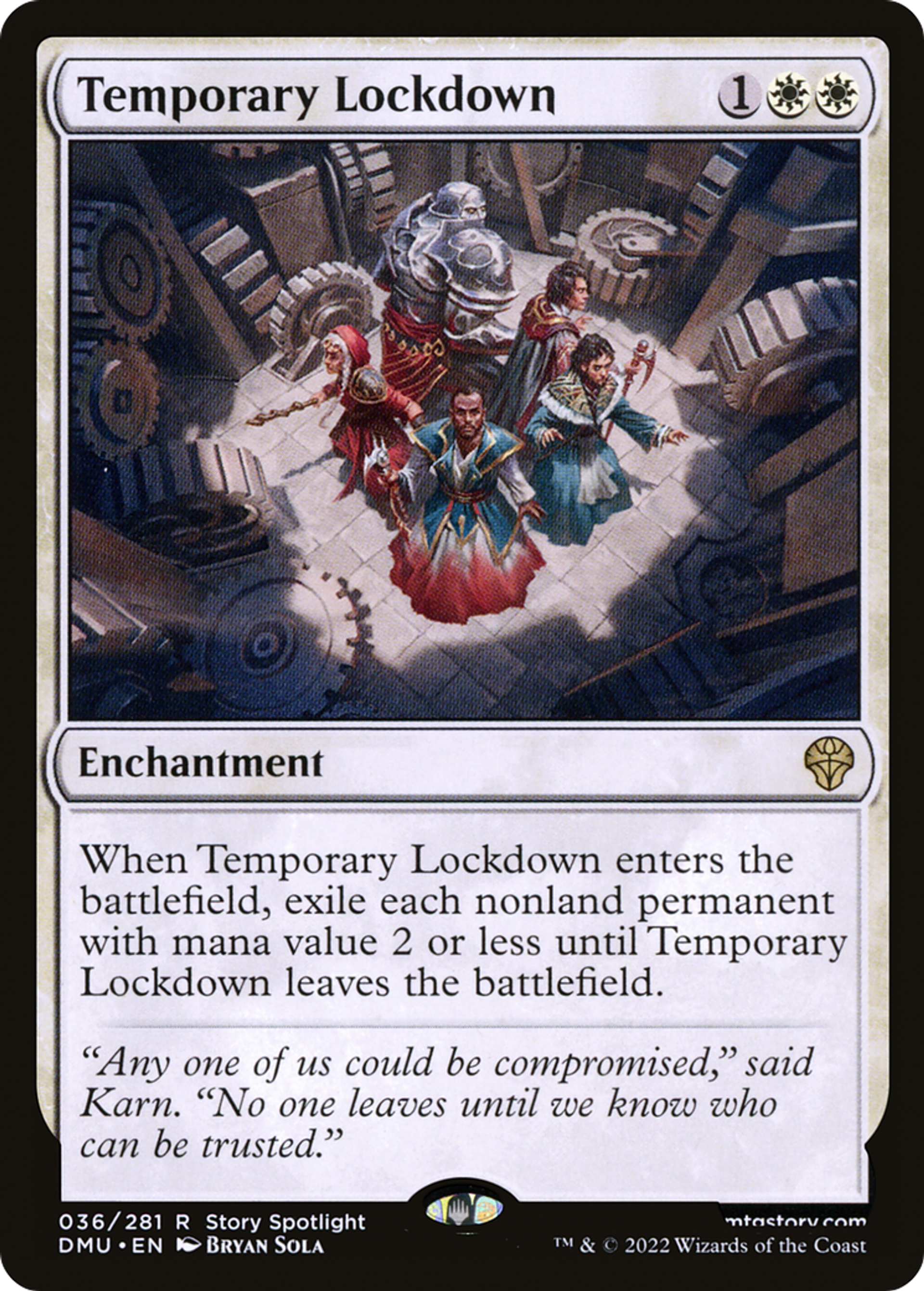 Confinement temporaire — Dominaria United — Magic: The Gathering