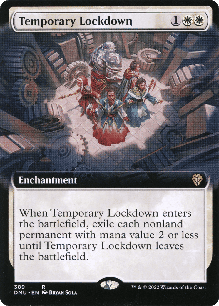 Temporary Lockdown — Dominaria United — Magic: The Gathering