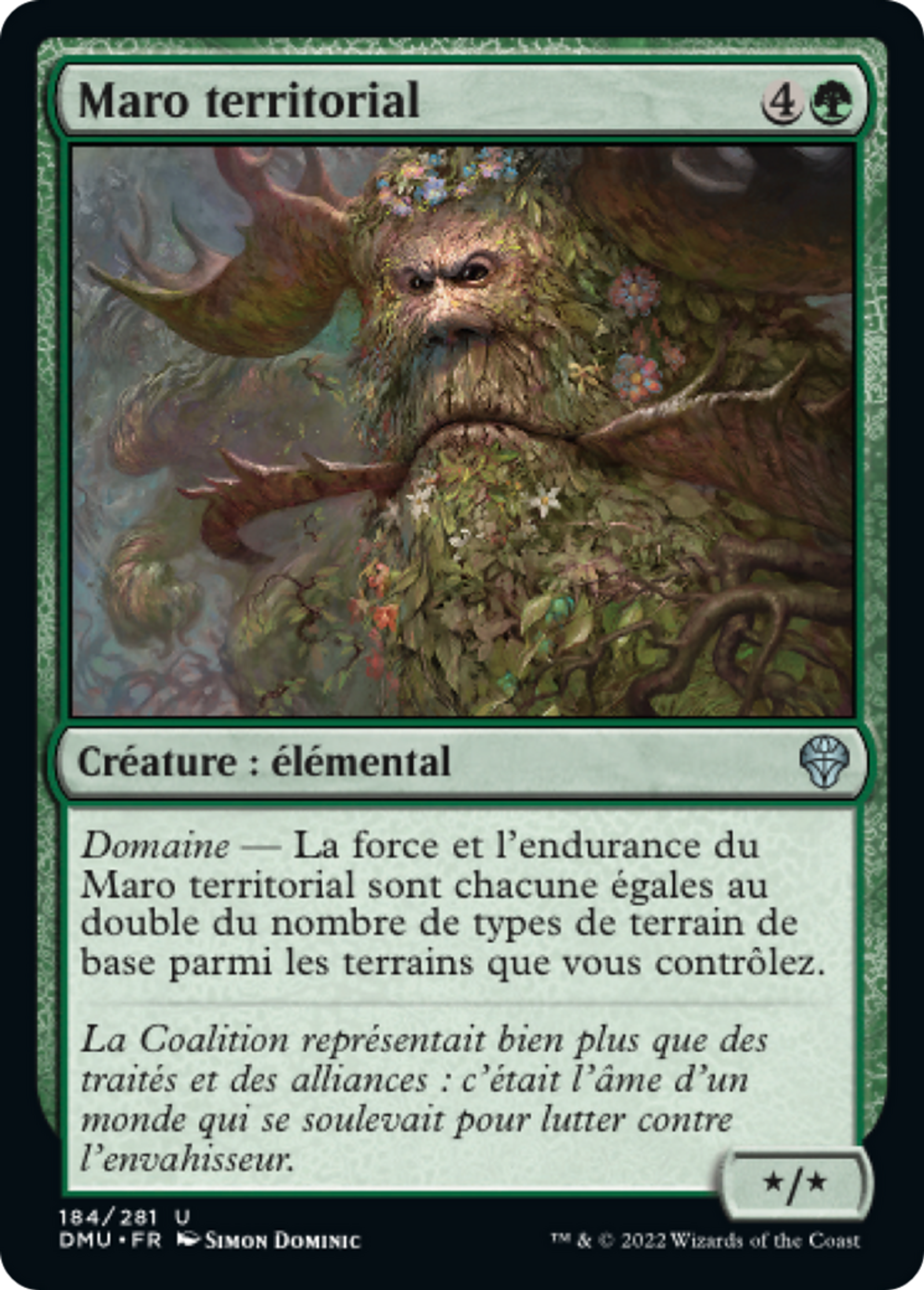 Maro territorial — Dominaria United — Magic: The Gathering