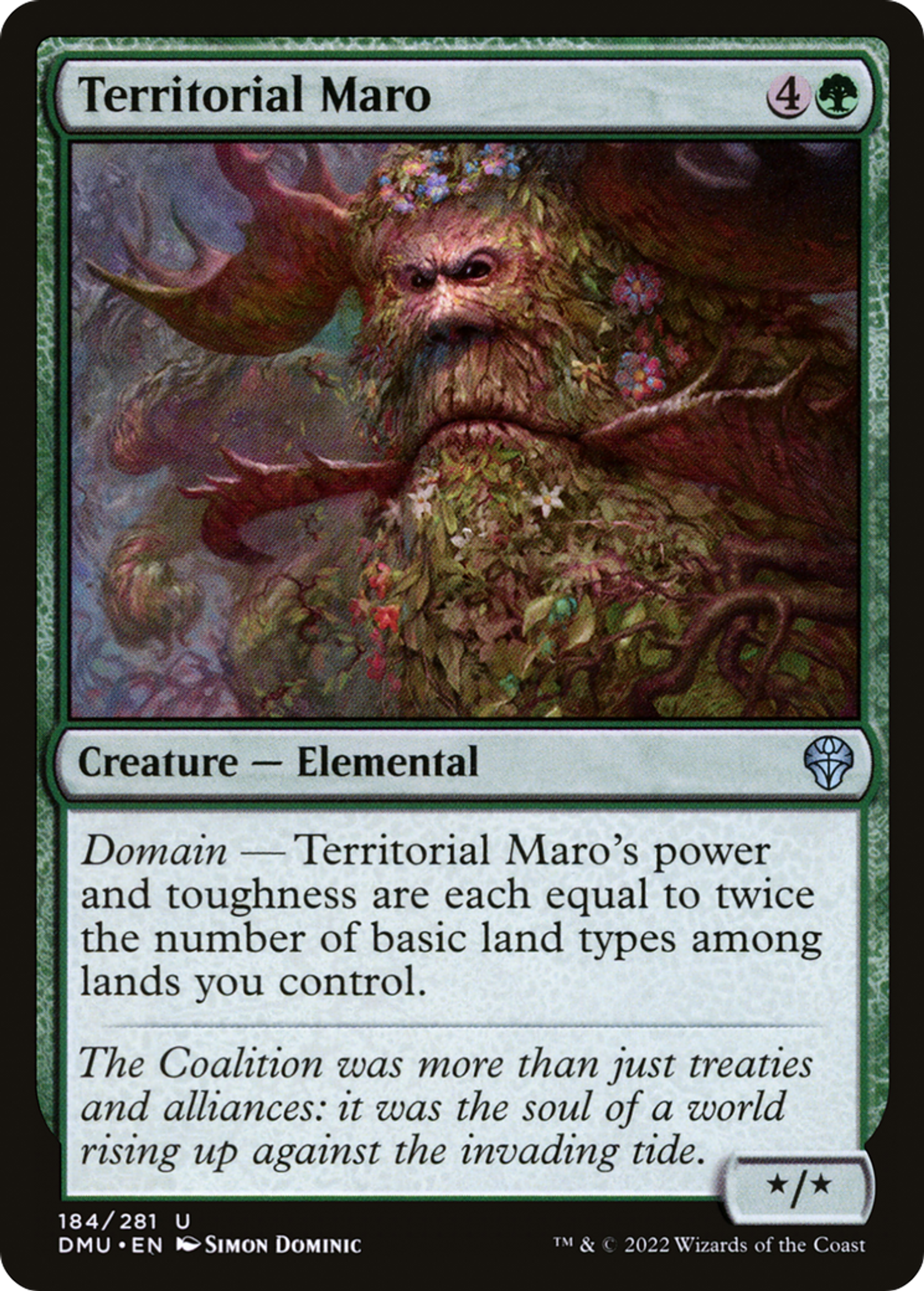 Maro territorial — Dominaria United — Magic: The Gathering