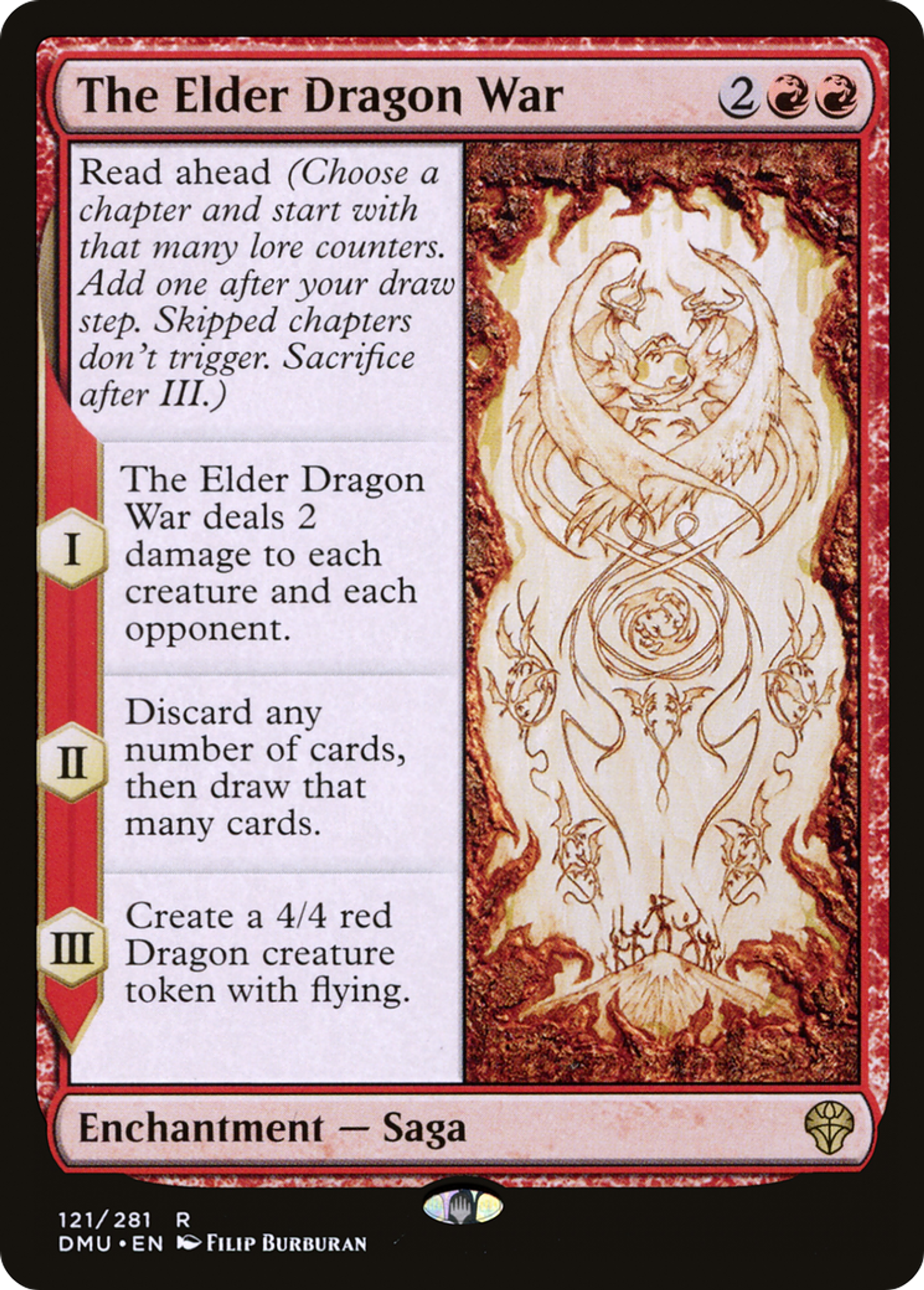 The Elder Dragon War — Dominaria United — Magic: The Gathering