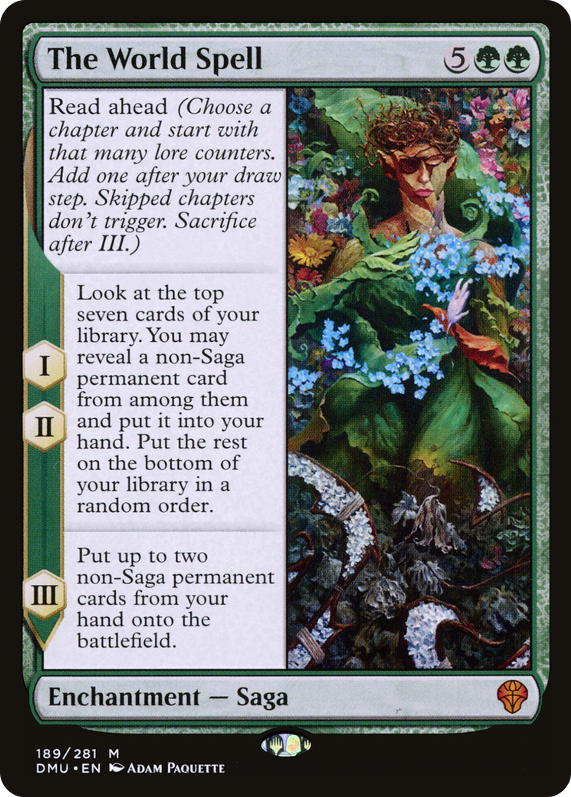 L'Enchantement du monde — Dominaria United — Magic: The Gathering