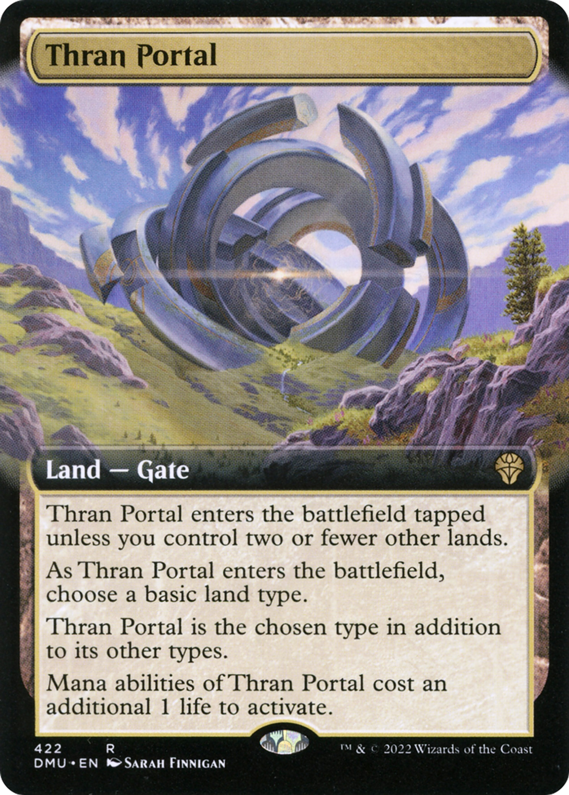 Portail thran — Dominaria United — Magic: The Gathering