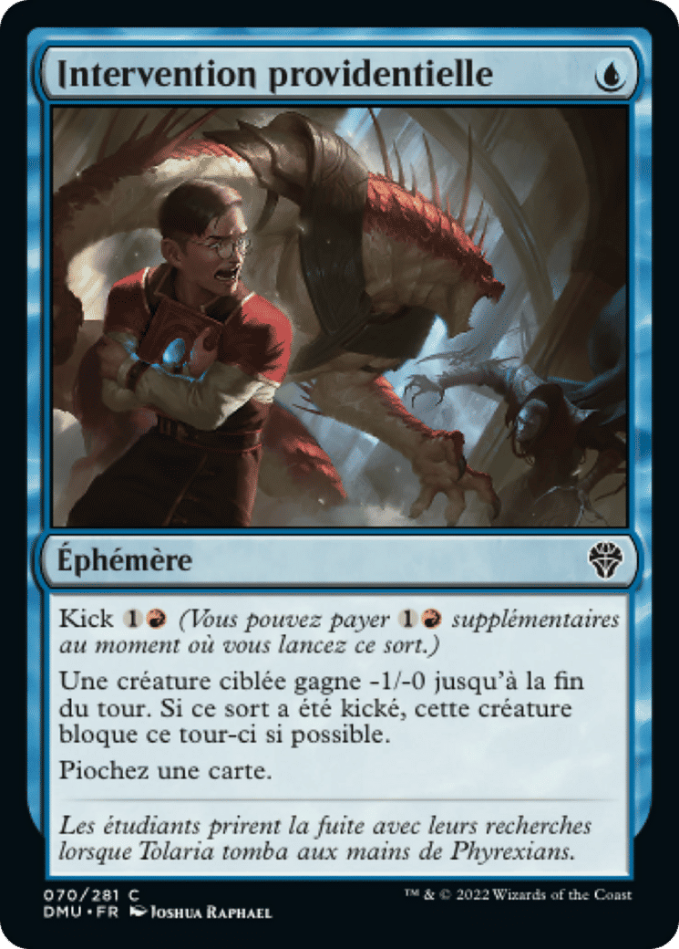 Intervention providentielle — Dominaria United — Magic: The Gathering