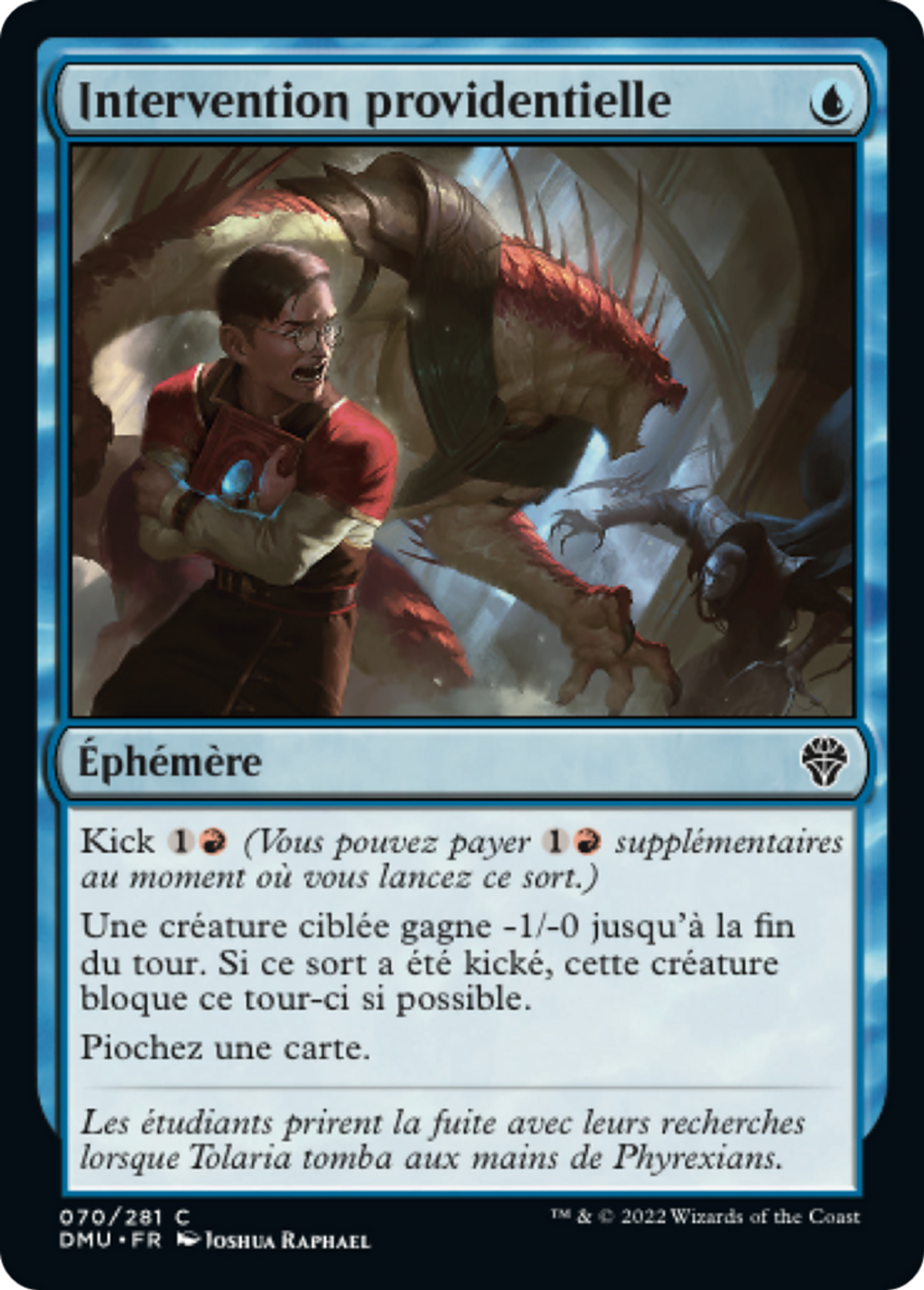 Intervention providentielle — Dominaria United — Magic: The Gathering