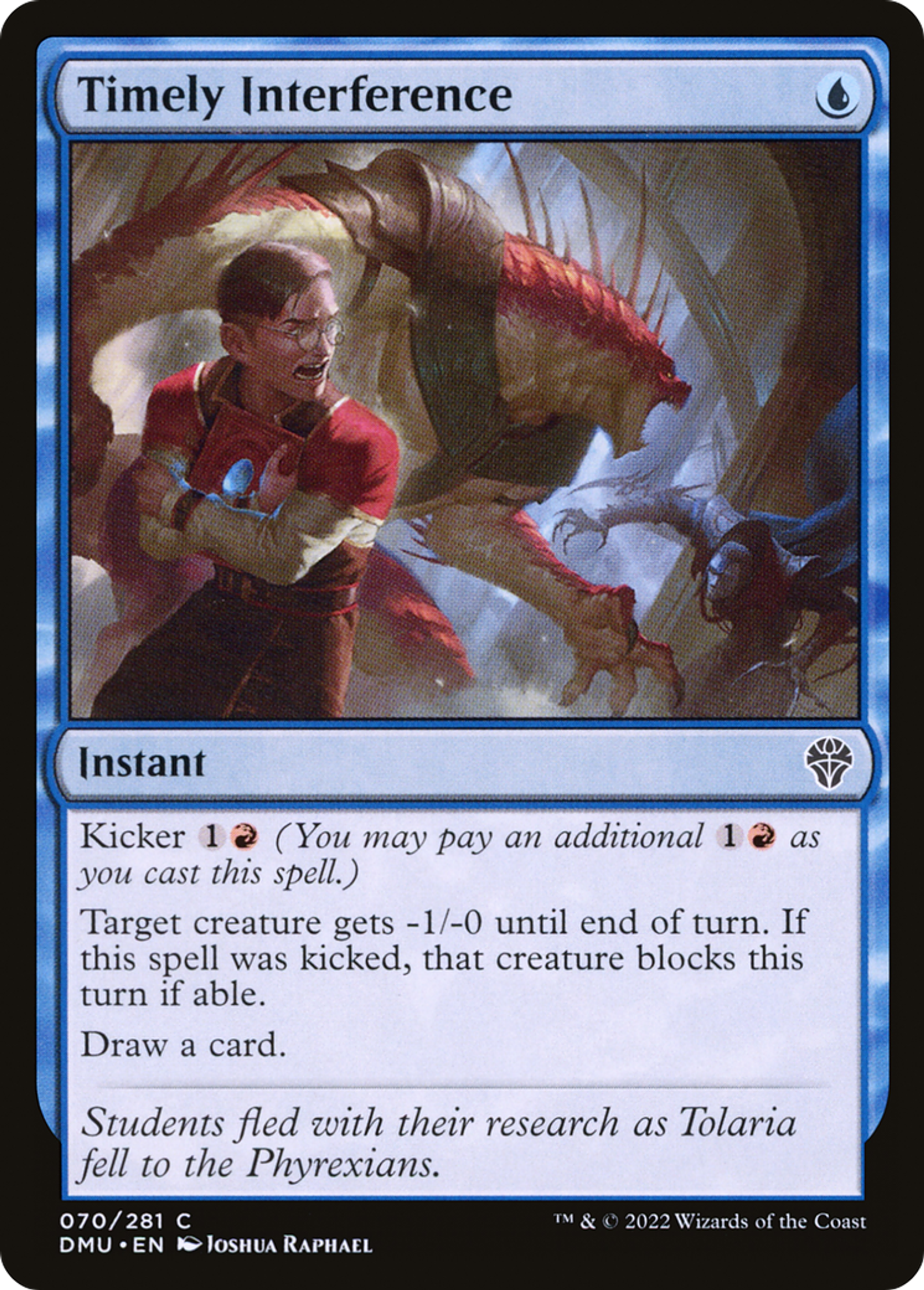 Timely Interference — Dominaria United — Magic: The Gathering