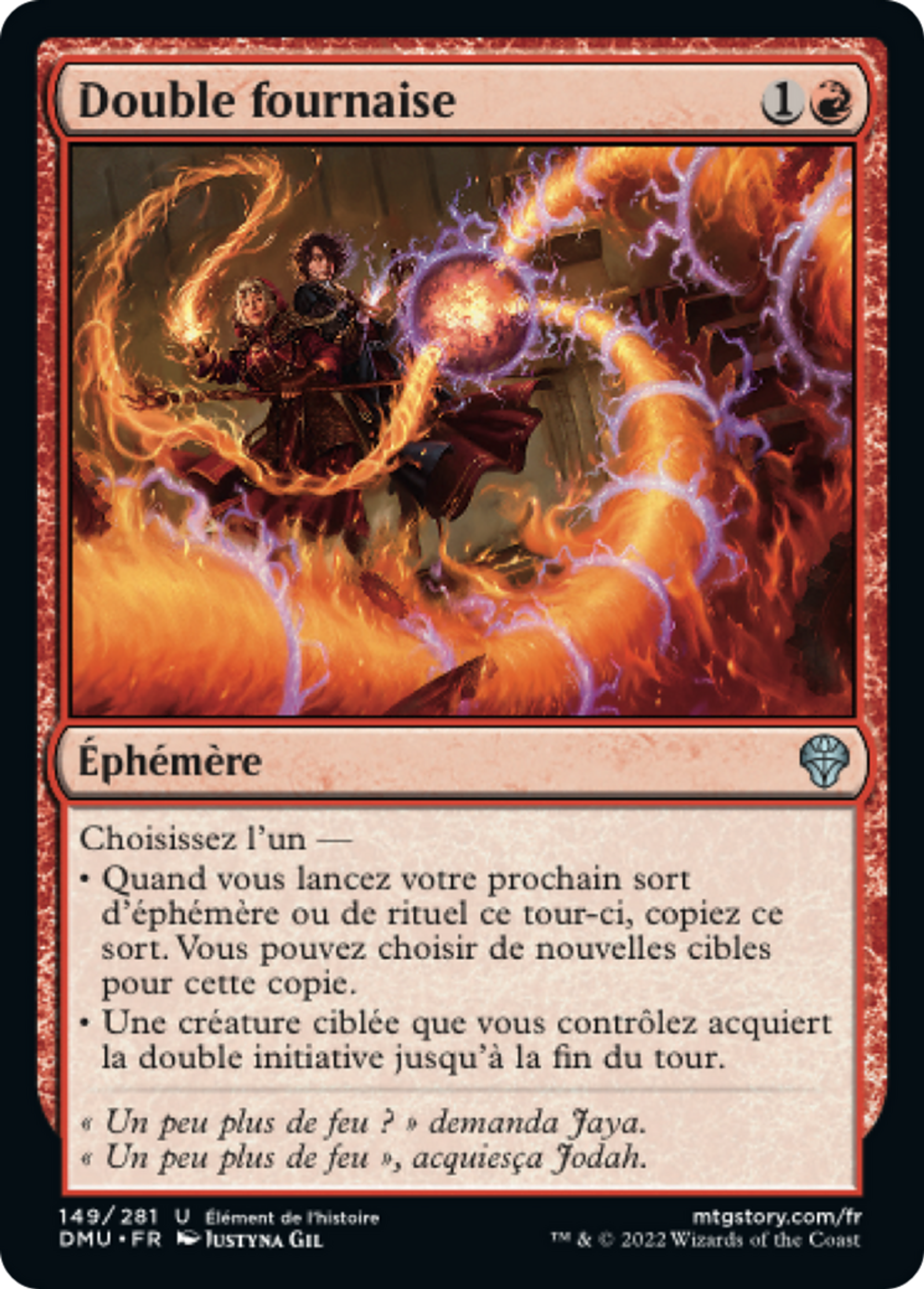 Double fournaise — Dominaria United — Magic: The Gathering