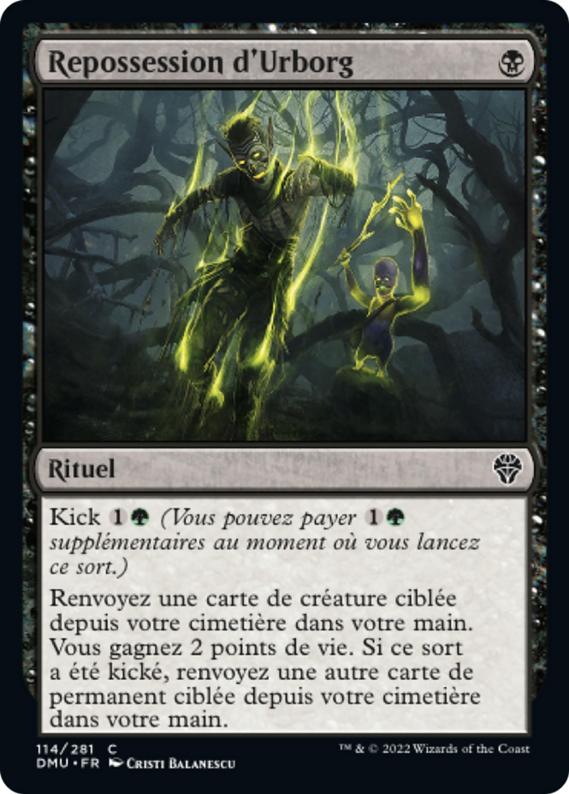 Repossession d'Urborg — Dominaria United — Magic: The Gathering